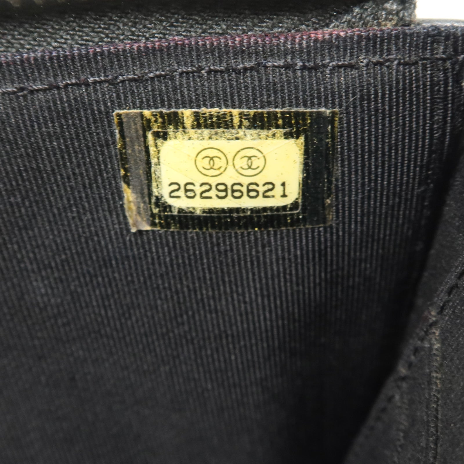 CHANEL 羊皮皮革Boy Chanel Zipper Long Wallet金扣長錢包