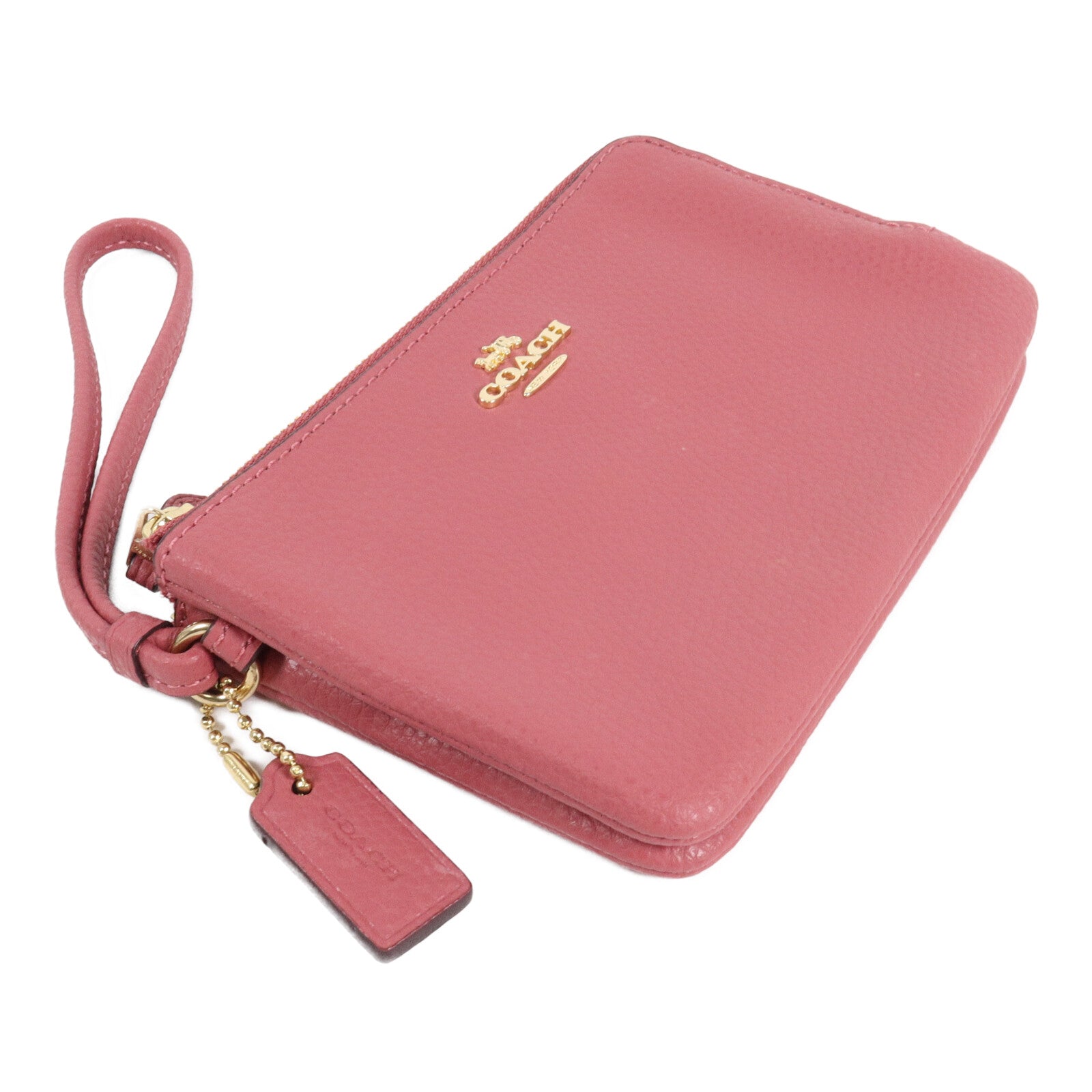 COACH 牛皮皮革Small Pouch手拿包