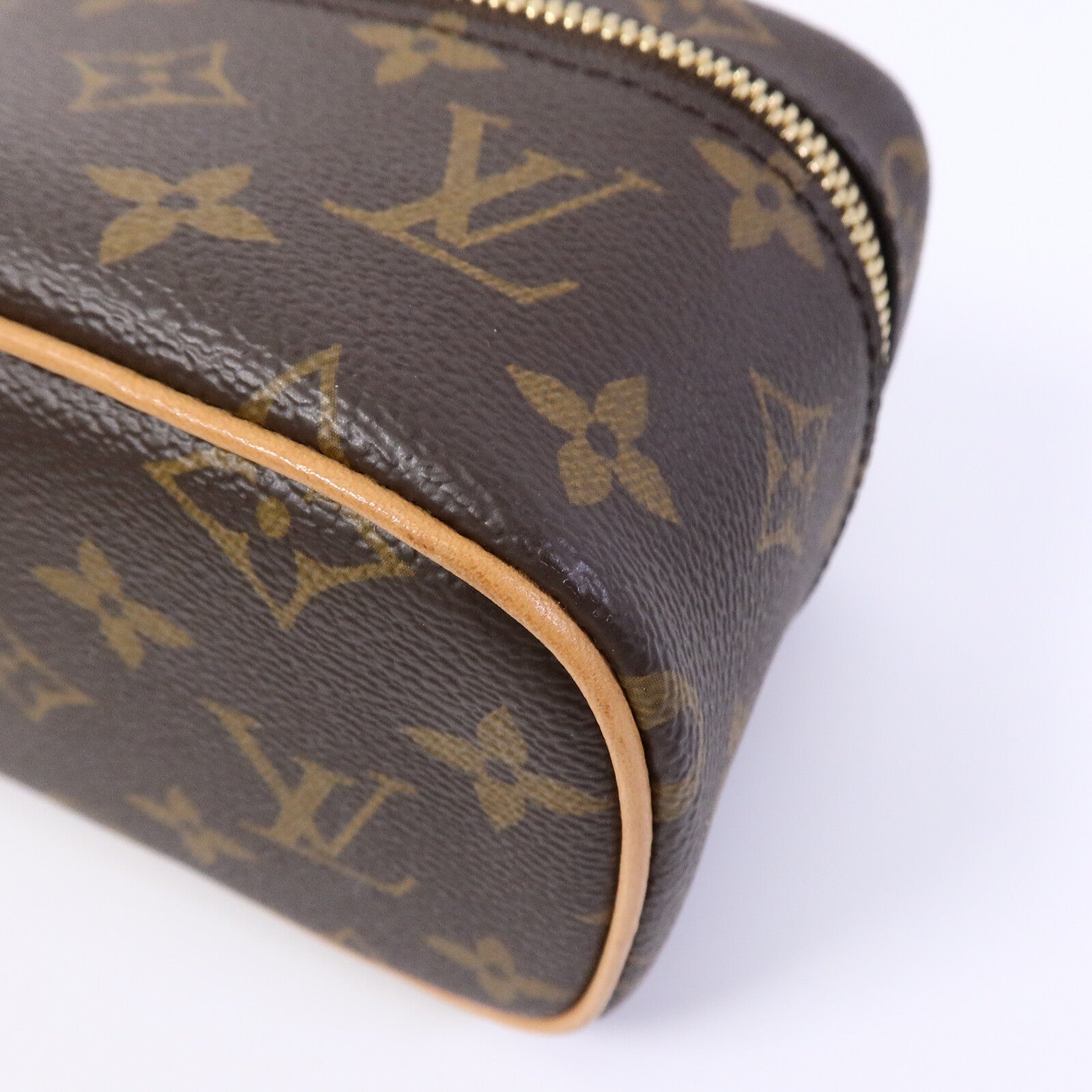 LOUIS VUITTON Monogram Nice Nano金扣化妝袋