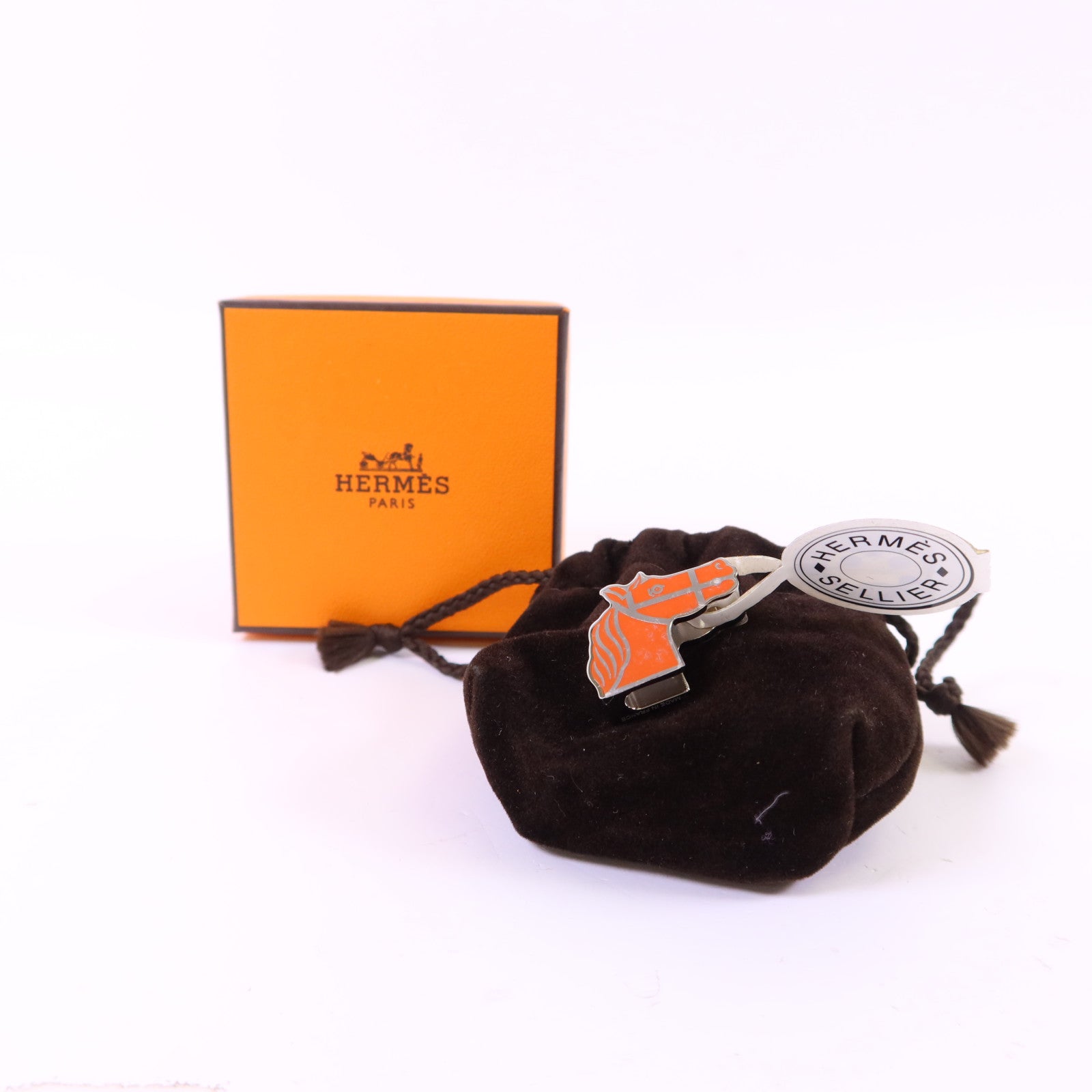 HERMES 【激減優惠】金屬Scarf Ring絲巾環