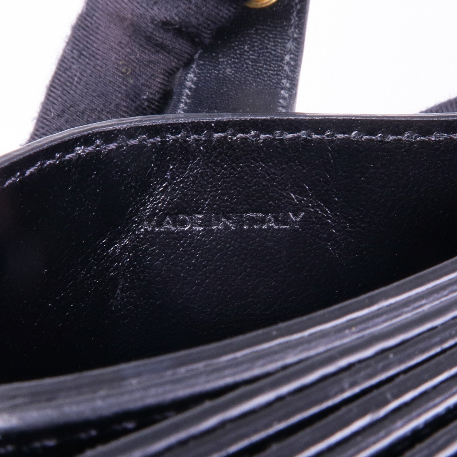 CELINE 牛皮皮革Card Case金扣卡片套