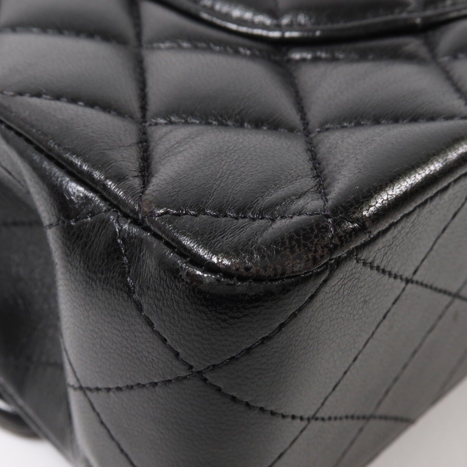 CHANEL 羊皮皮革Classic 25鏈帶肩背袋