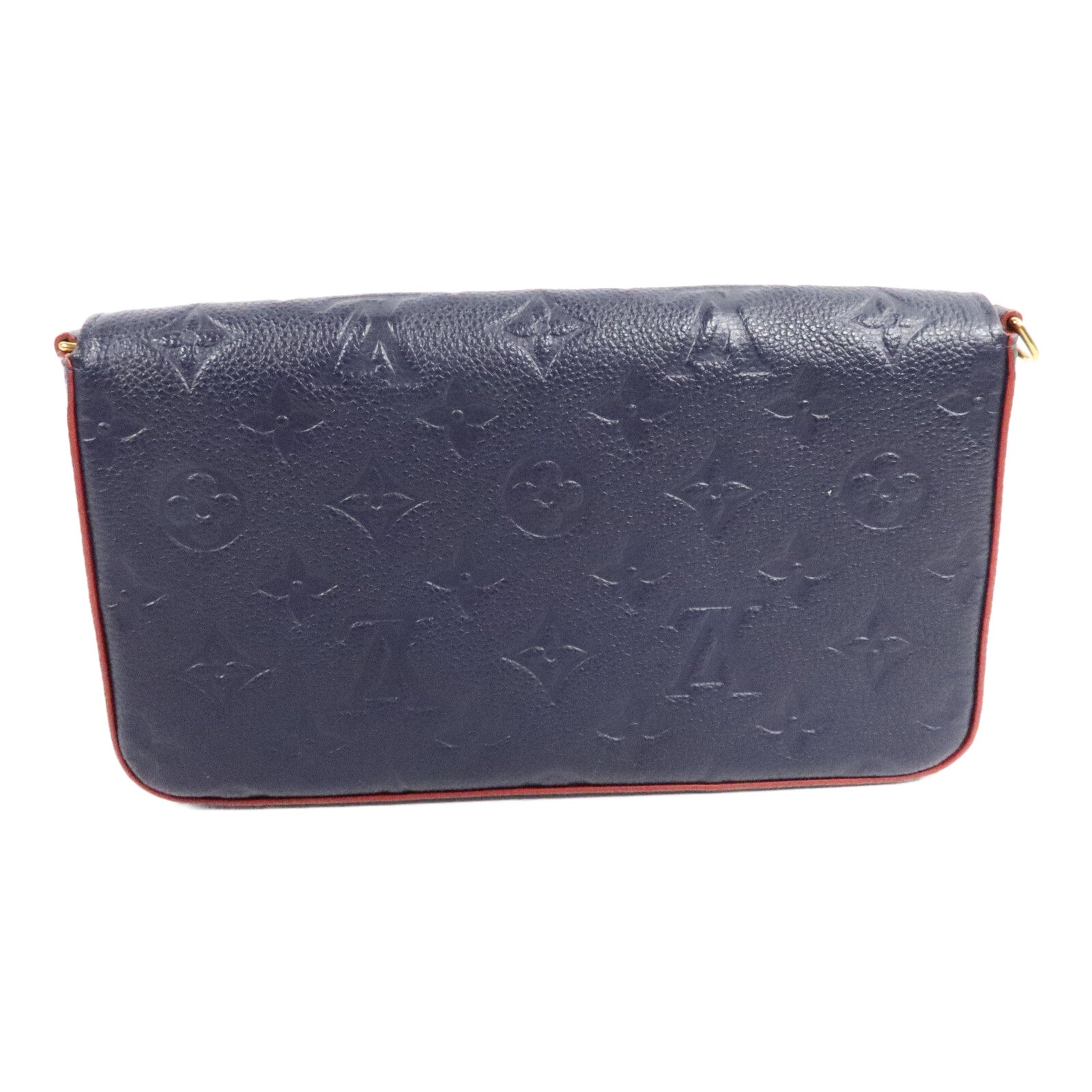 LOUIS VUITTON Monogram Empreinte Pochette Felicie金扣肩背袋