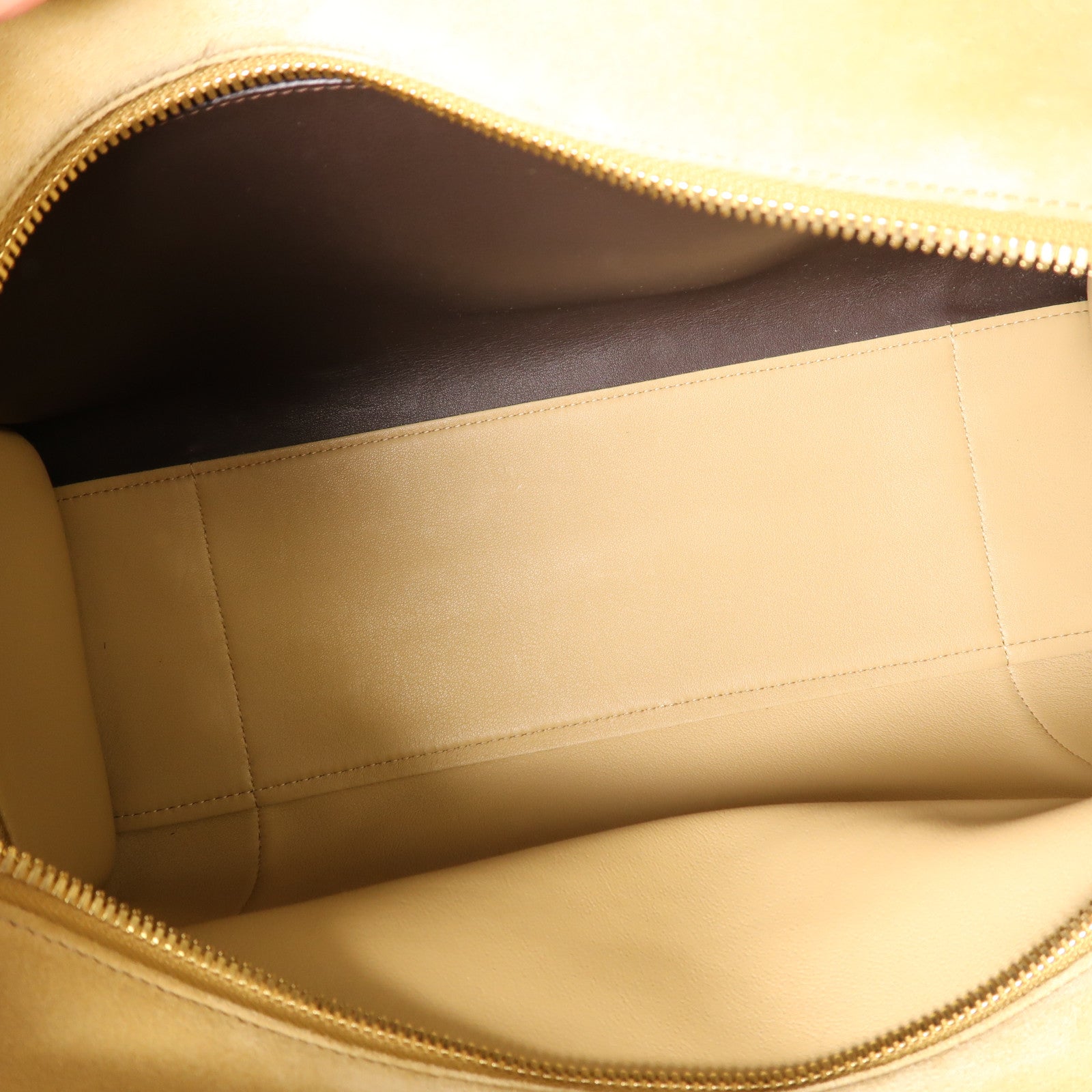 LOEWE 麂皮皮革/牛皮皮革Amazona金扣手挽肩背兩用袋棕色
