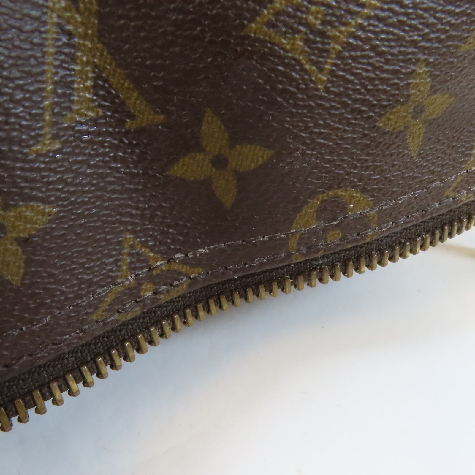 LOUIS VUITTON Monogram Keepall 50金扣手挽袋啡色