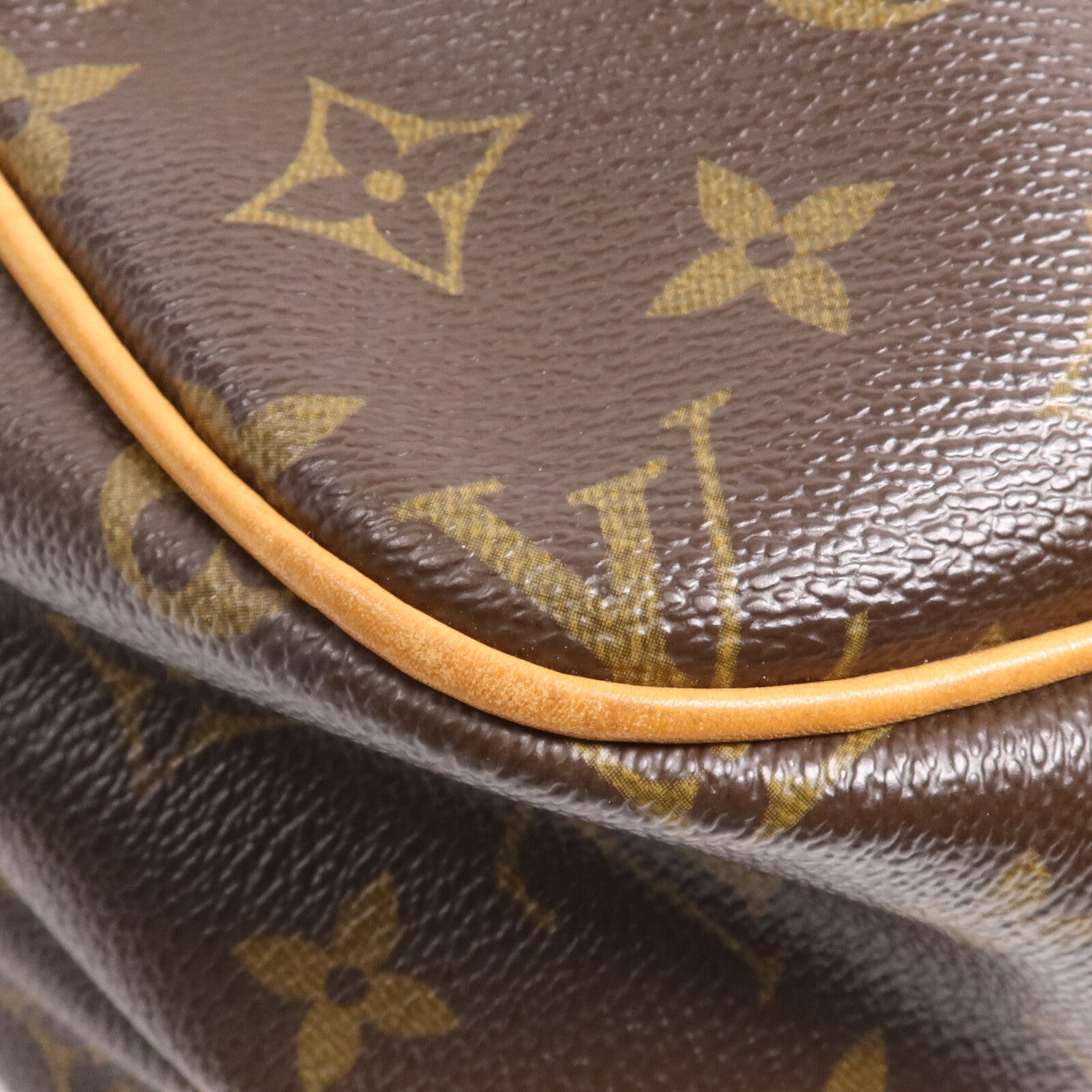 LOUIS VUITTON Monogram Reporter PM金扣肩背袋