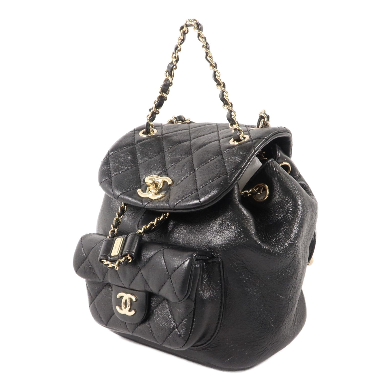 CHANEL 牛皮皮革Duma Backpack背包