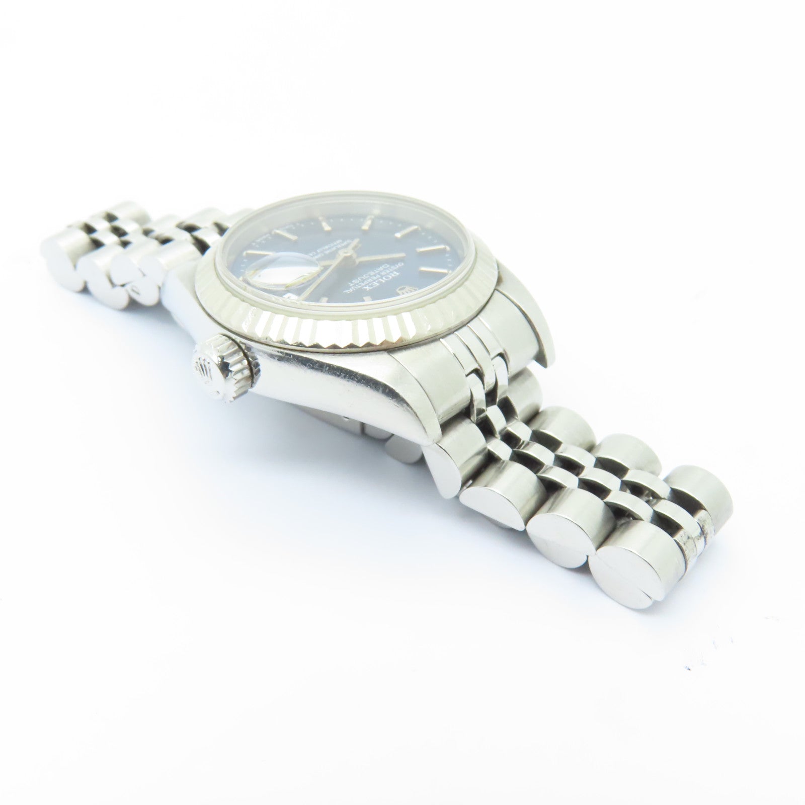 ROLEX Datejust不鏽鋼手錶自動機芯藍色