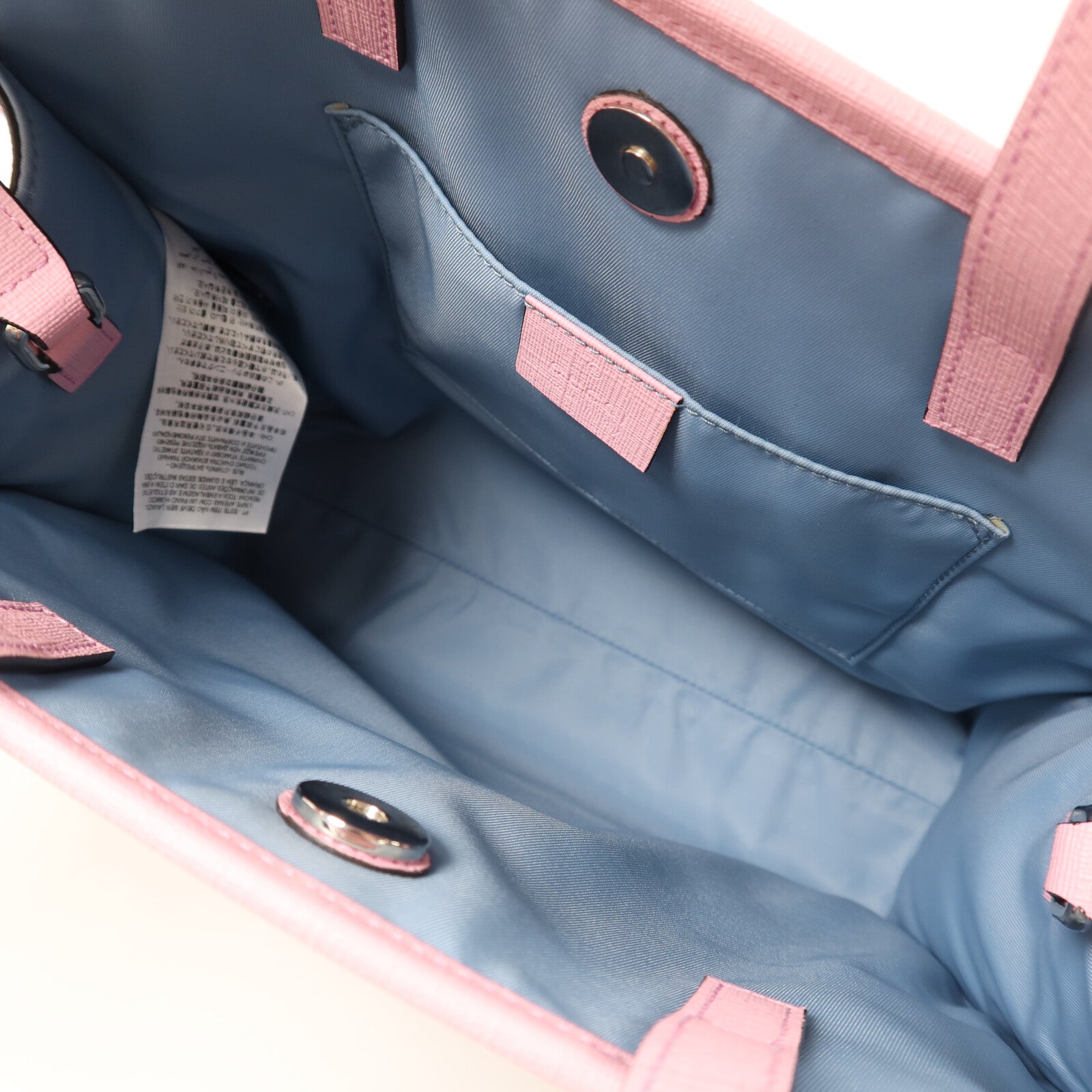 GUCCI 塗層帆布Tote Bag銀扣手挽肩背兩用袋