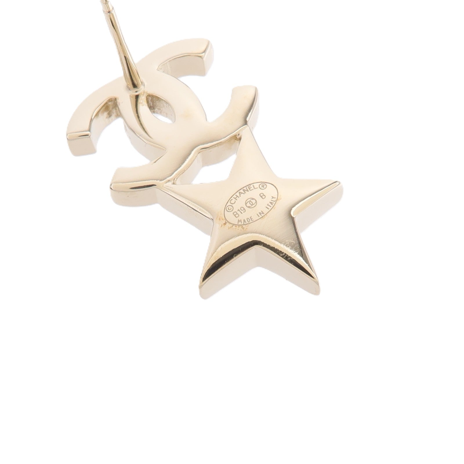 CHANEL 金屬/水鑽Earrings耳環