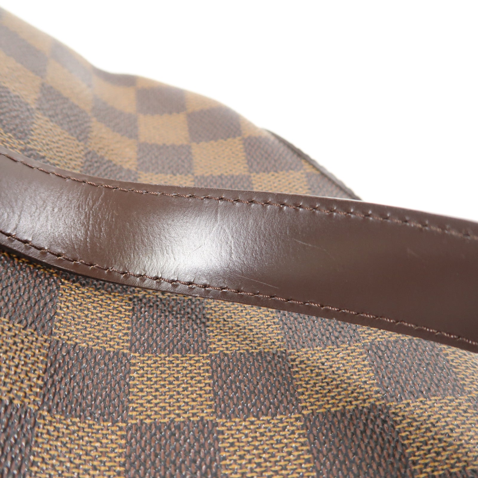 LOUIS VUITTON 【激減優惠】Damier Hampstead PM金扣手挽袋
