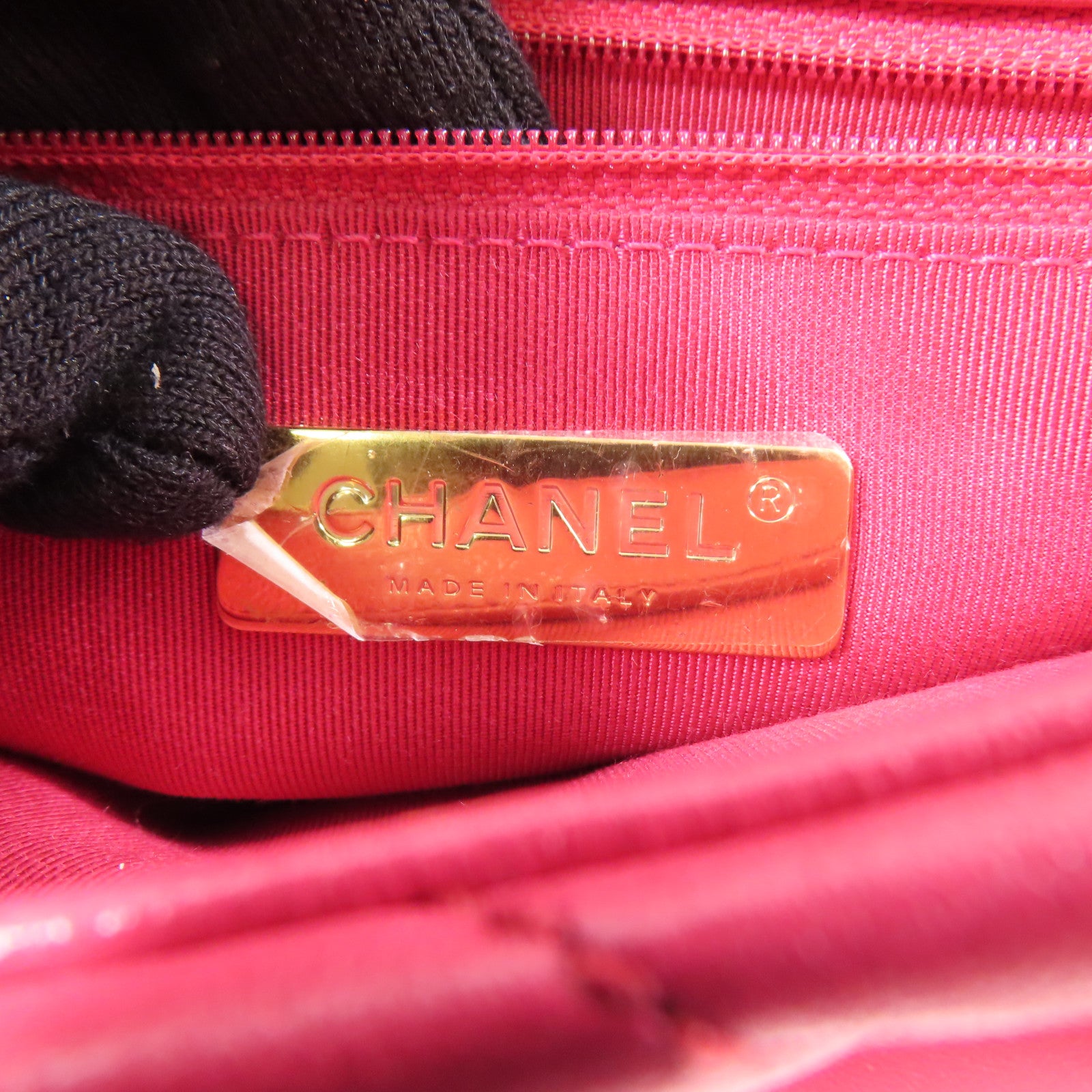 CHANEL 【激減優惠】羊皮皮革Chanel 19 Flap Bag金扣手挽肩背兩用袋