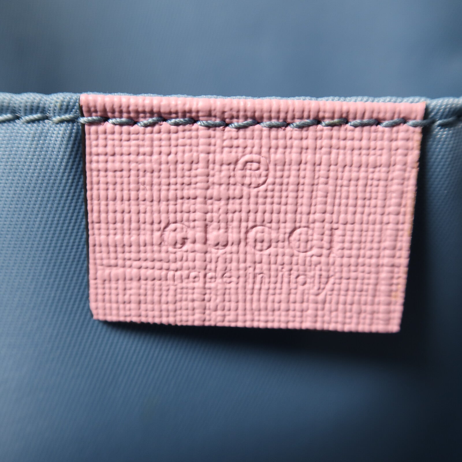 GUCCI 塗層帆布Tote Bag銀扣手挽肩背兩用袋