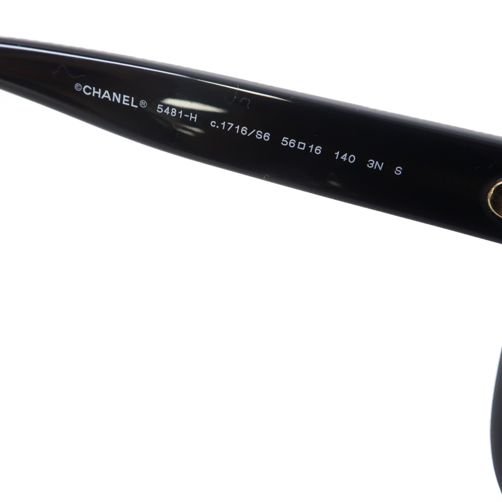 CHANEL PVC Sunglasses太陽眼鏡黑色