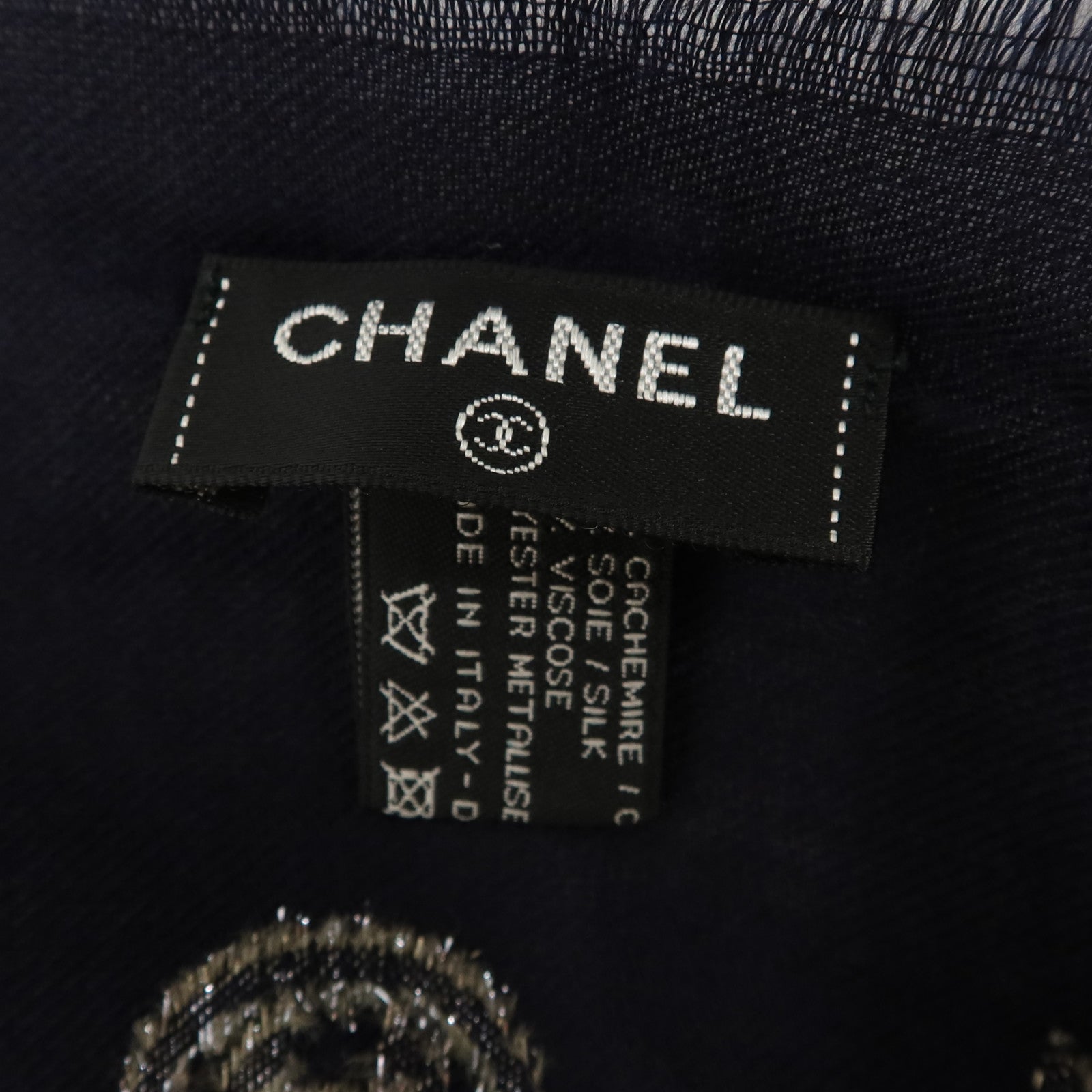 CHANEL 絲質/羊絨/嫘縈Scarf圍巾