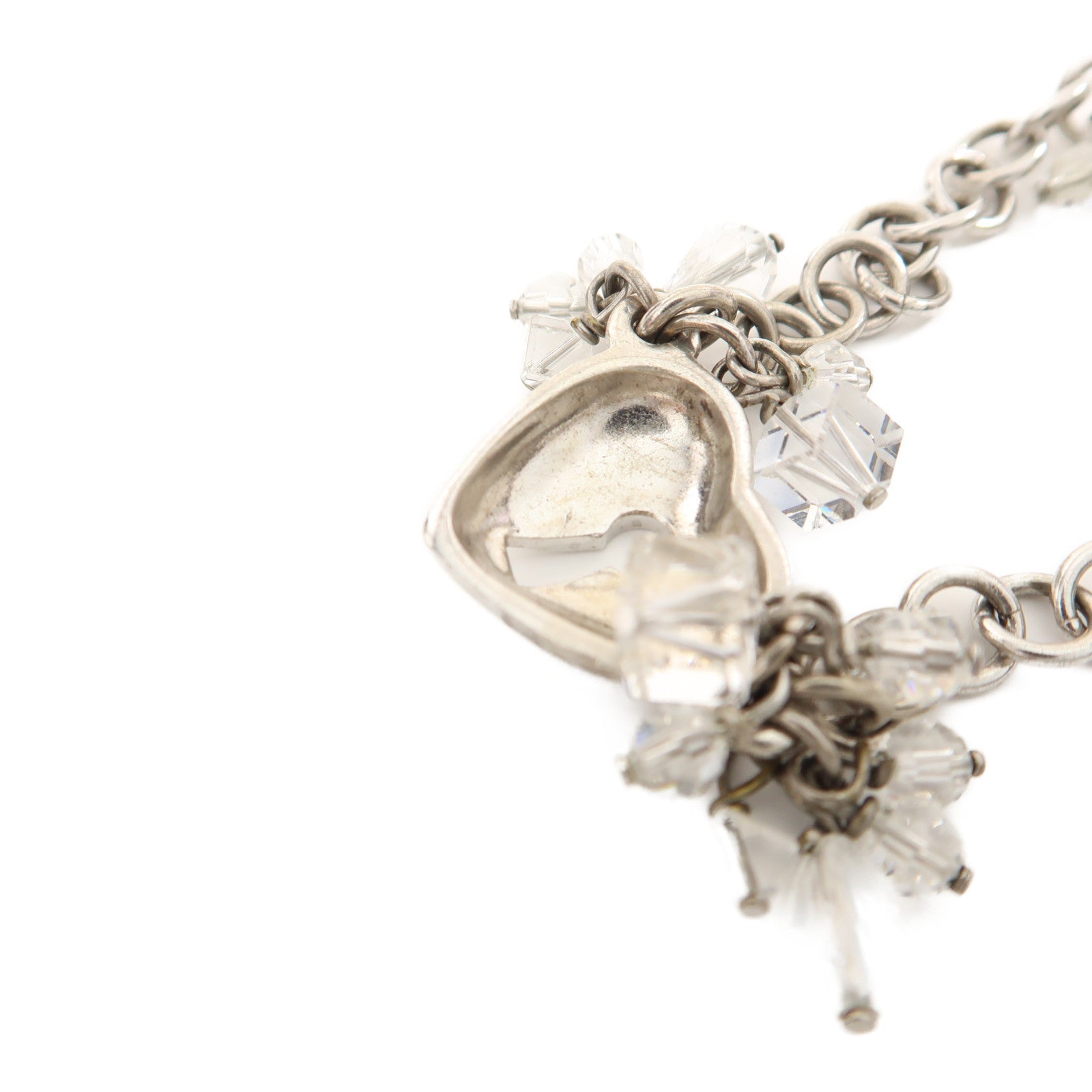Dior PVC/金屬Bracelet手鏈銀色