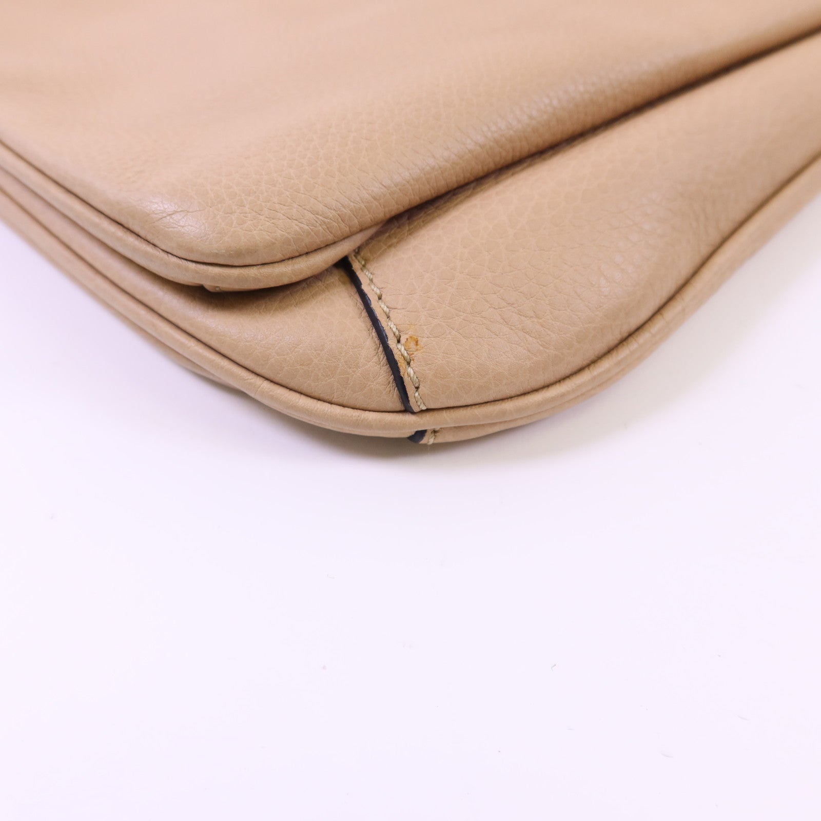 Valentino 【激減優惠】牛皮皮革Shoulder Bag金扣肩背袋