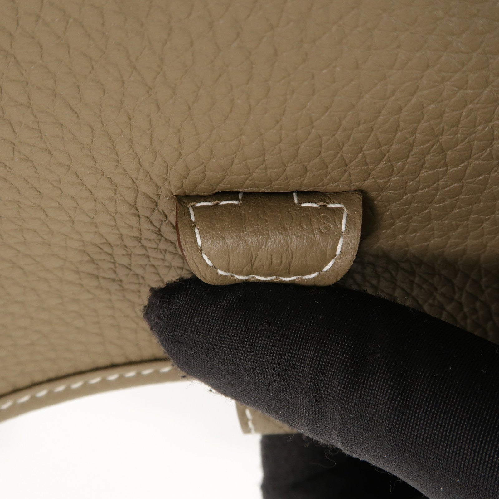 HERMES Clemence皮革Evelyne 23肩背袋Etoupe