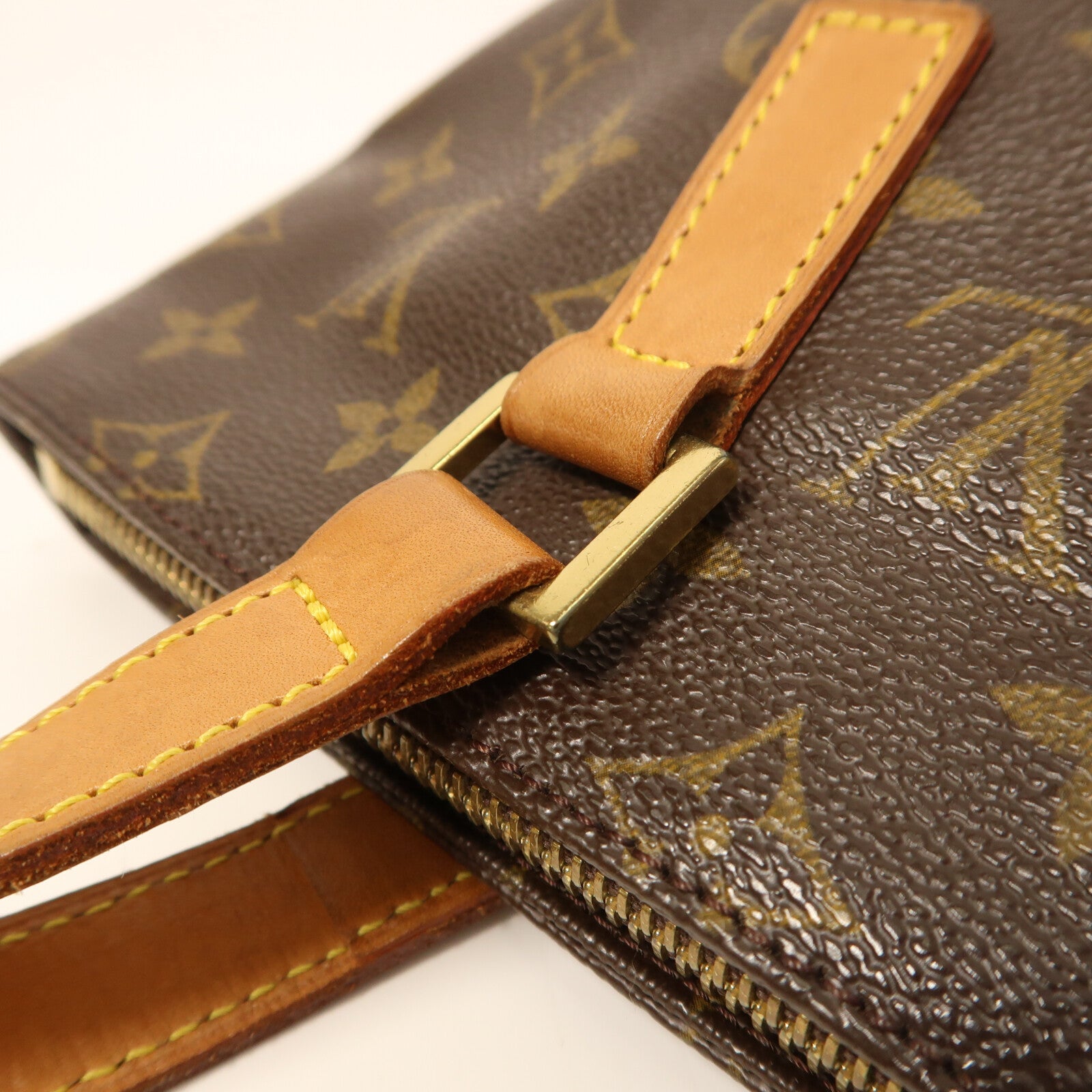 LOUIS VUITTON Monogram Cabas Piano金扣肩背袋