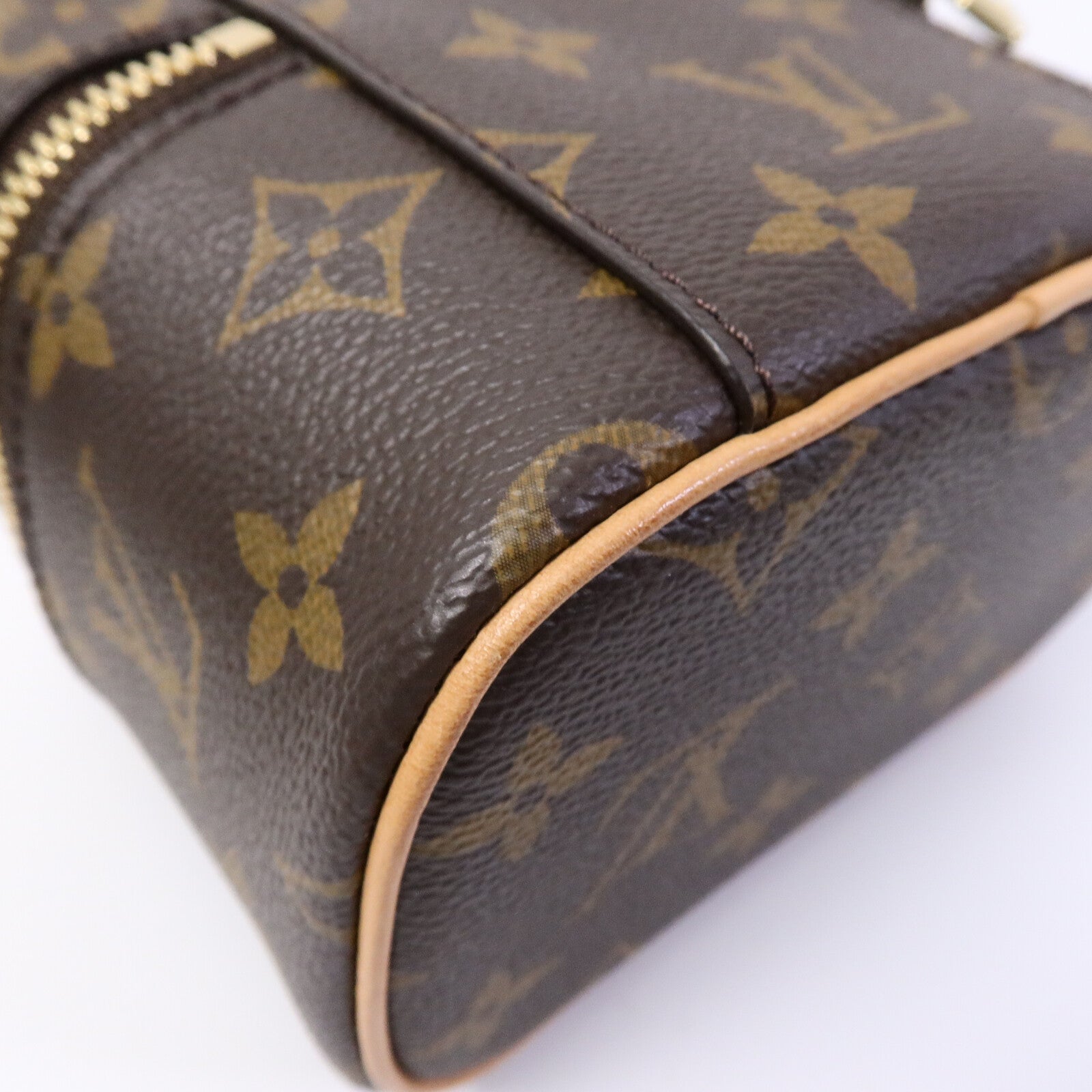 LOUIS VUITTON Monogram Nice Nano金扣化妝袋