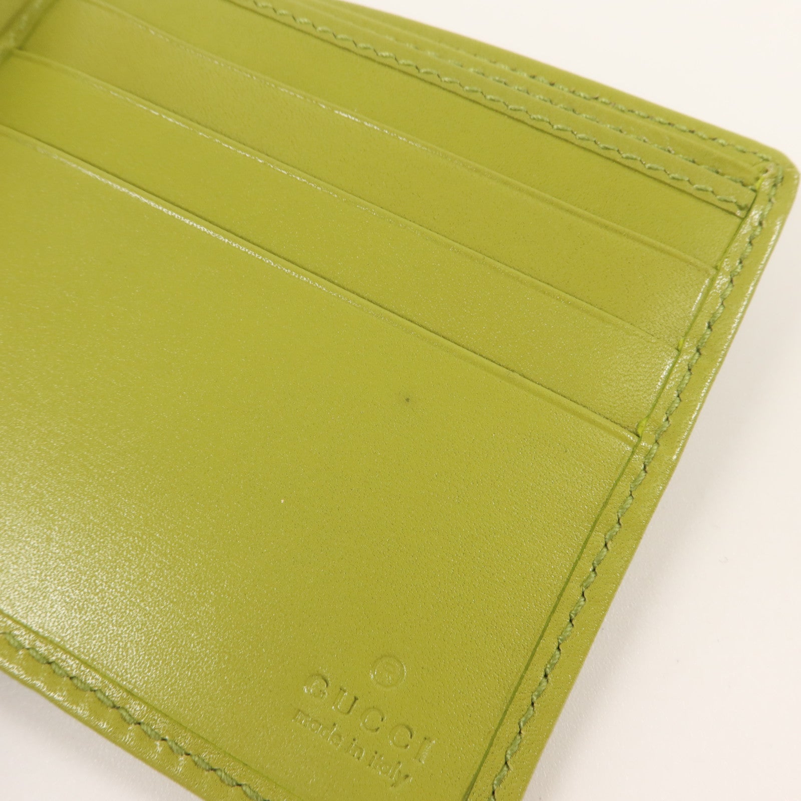 GUCCI 塗層帆布Bifold Wallet錢包
