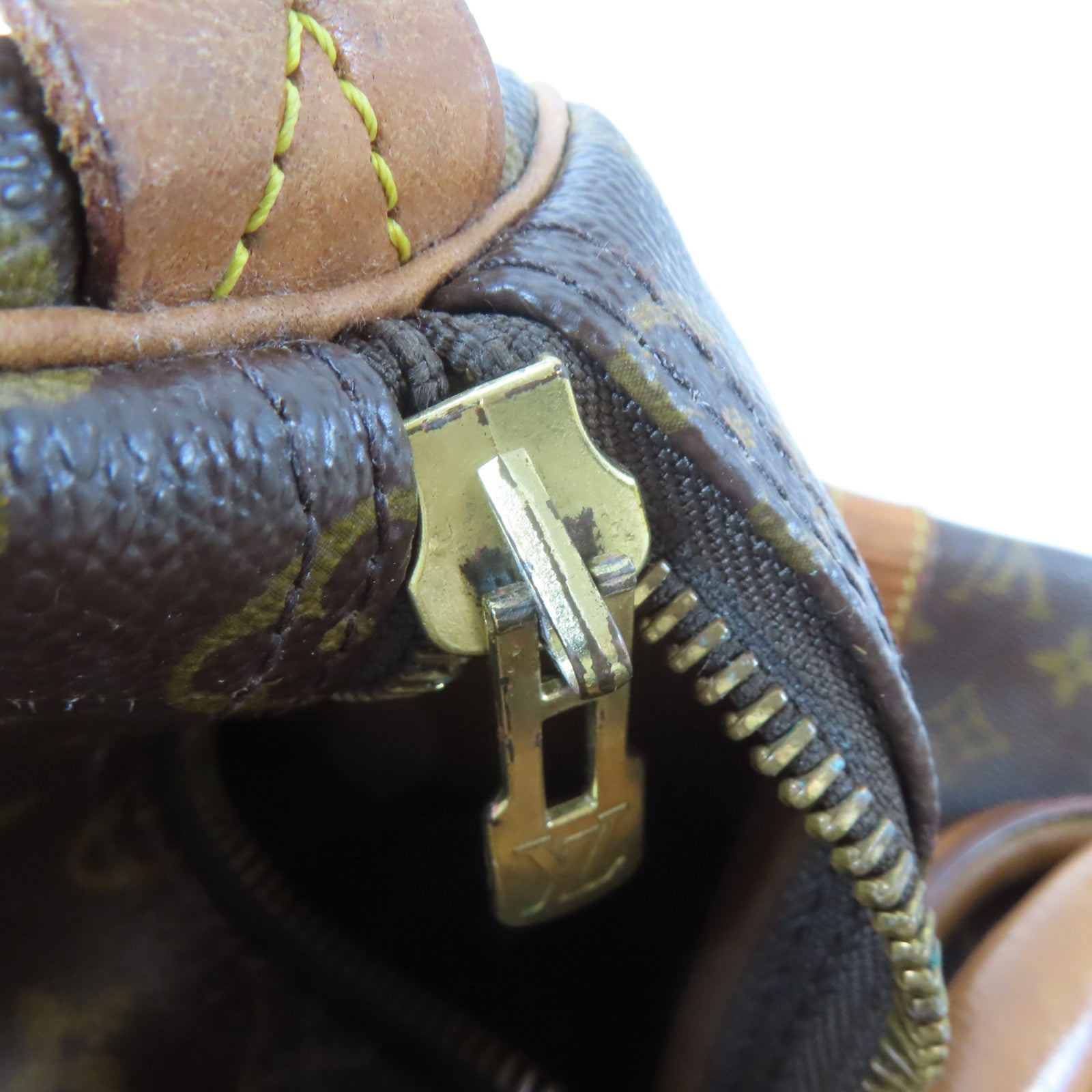 LOUIS VUITTON Monogram Keepall 50金扣手挽袋啡色