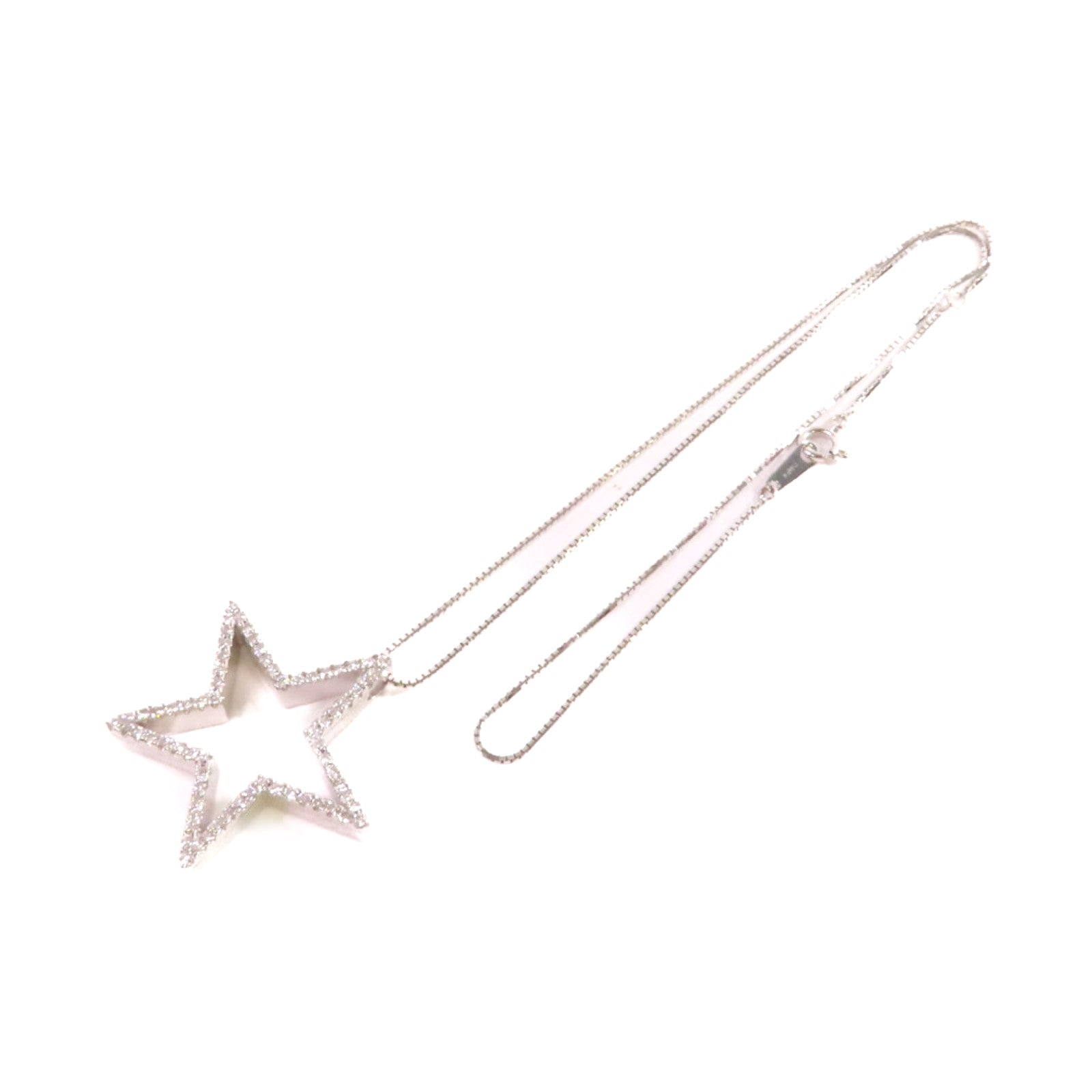 JEWELRY 18K白金/0.87ct鑚石Diamond Necklace項鍊