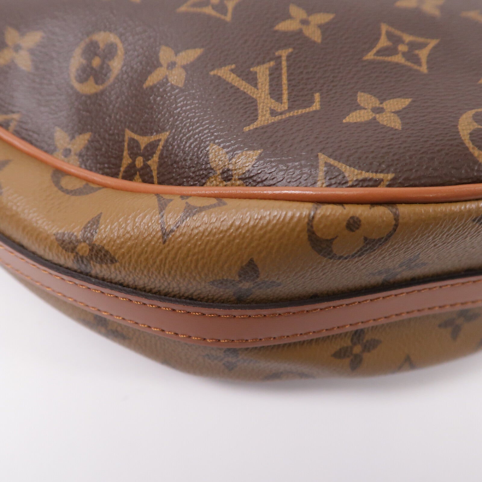 LOUIS VUITTON Monogram Reverse Loop Hobo PM手挽肩背兩用袋