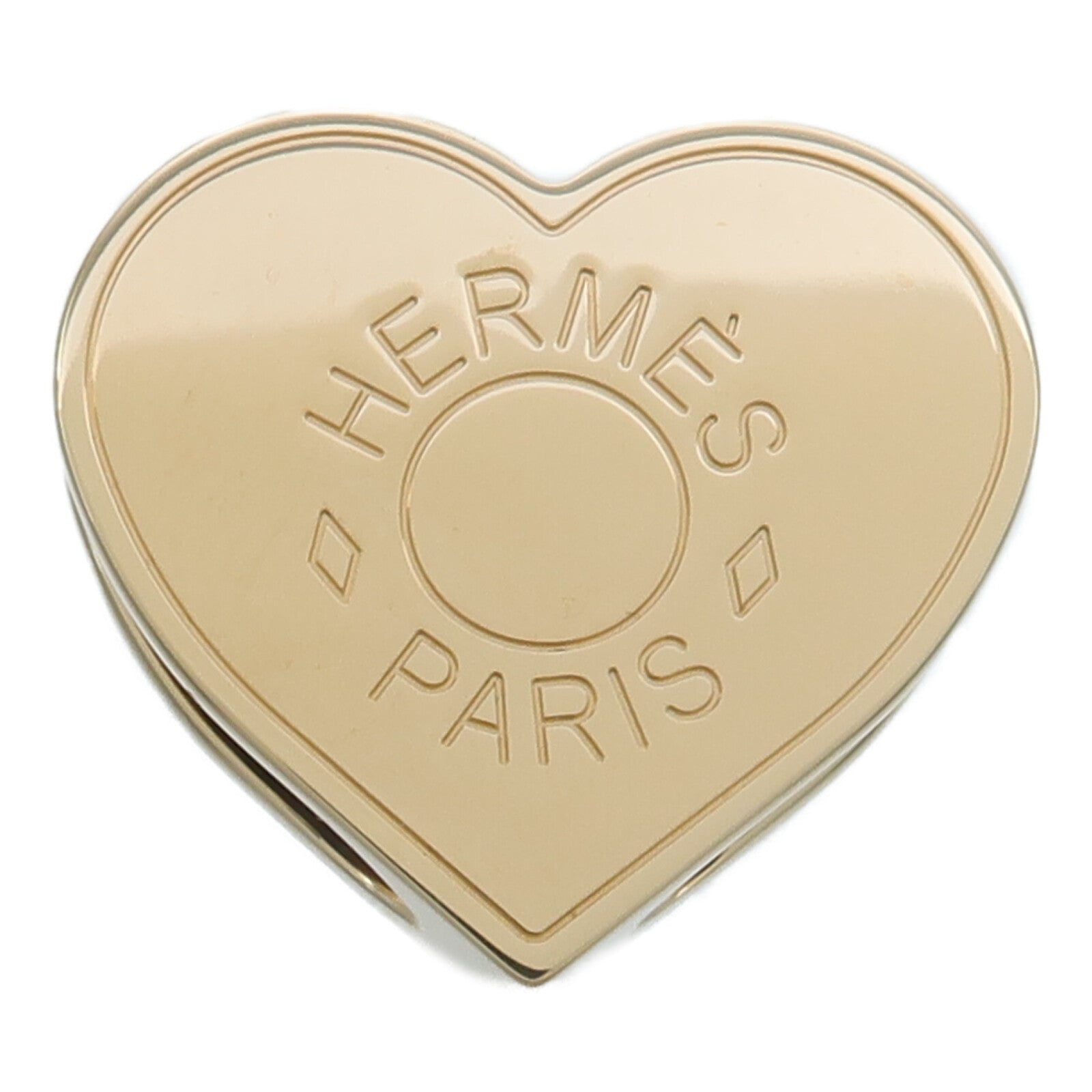 HERMES 金屬Mini Coeur Twilly Ring圍巾環