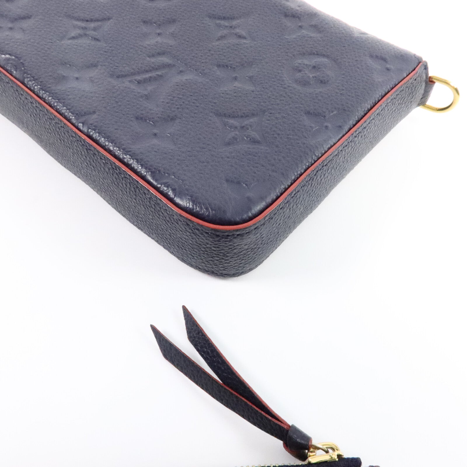LOUIS VUITTON Monogram Empreinte Pochette Felicie金扣肩背袋