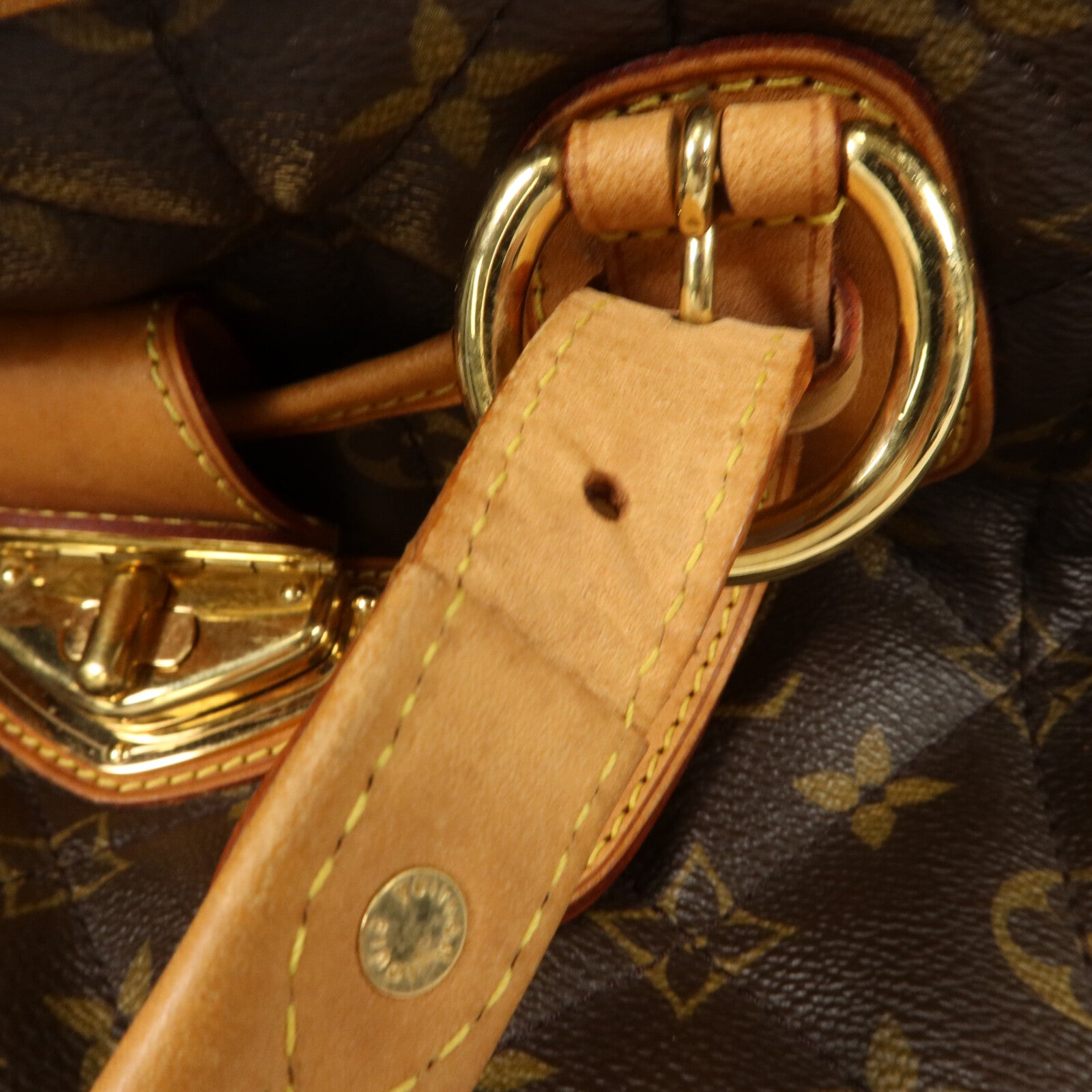 LOUIS VUITTON Monogram Bowling手挽袋