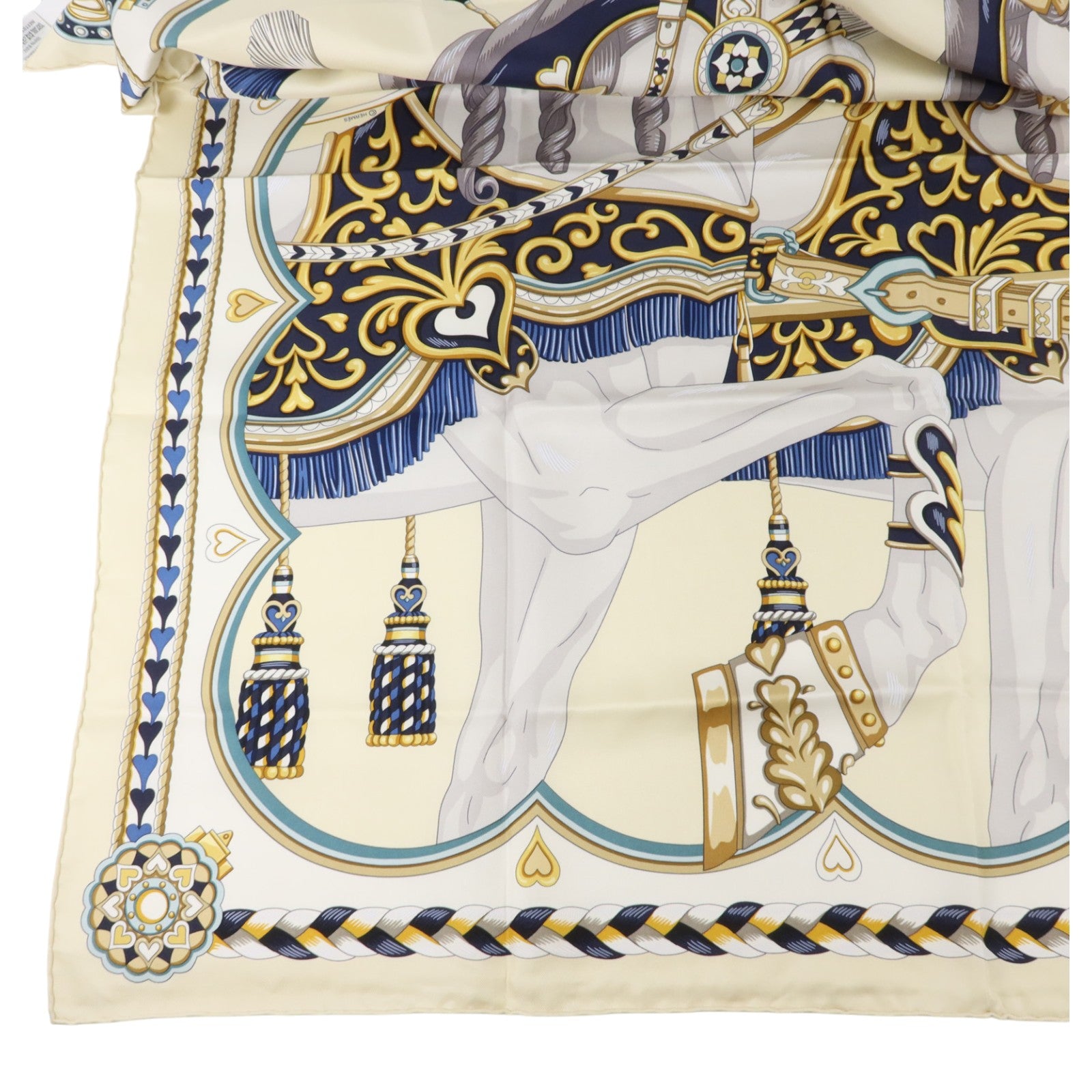 HERMES 絲質Scarf 90X90絲巾