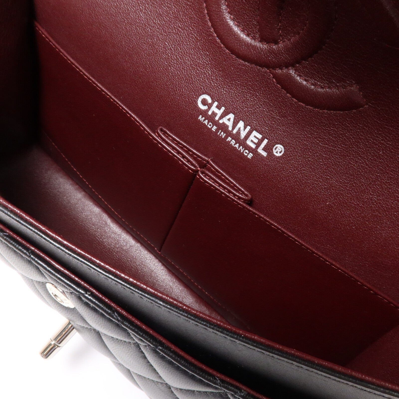 CHANEL 羊皮皮革Classic 25鏈帶肩背袋