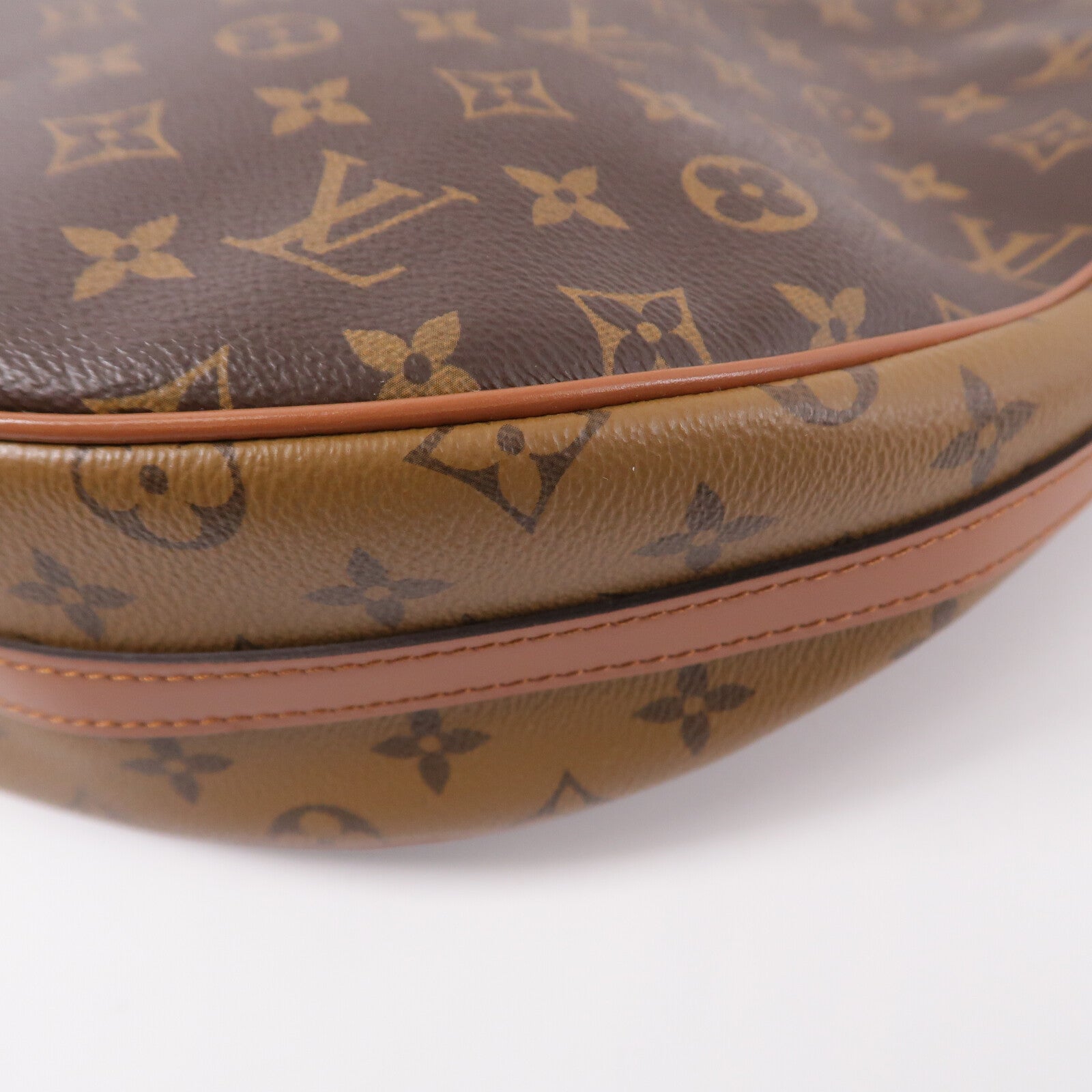 LOUIS VUITTON Monogram Reverse Loop Hobo PM手挽肩背兩用袋