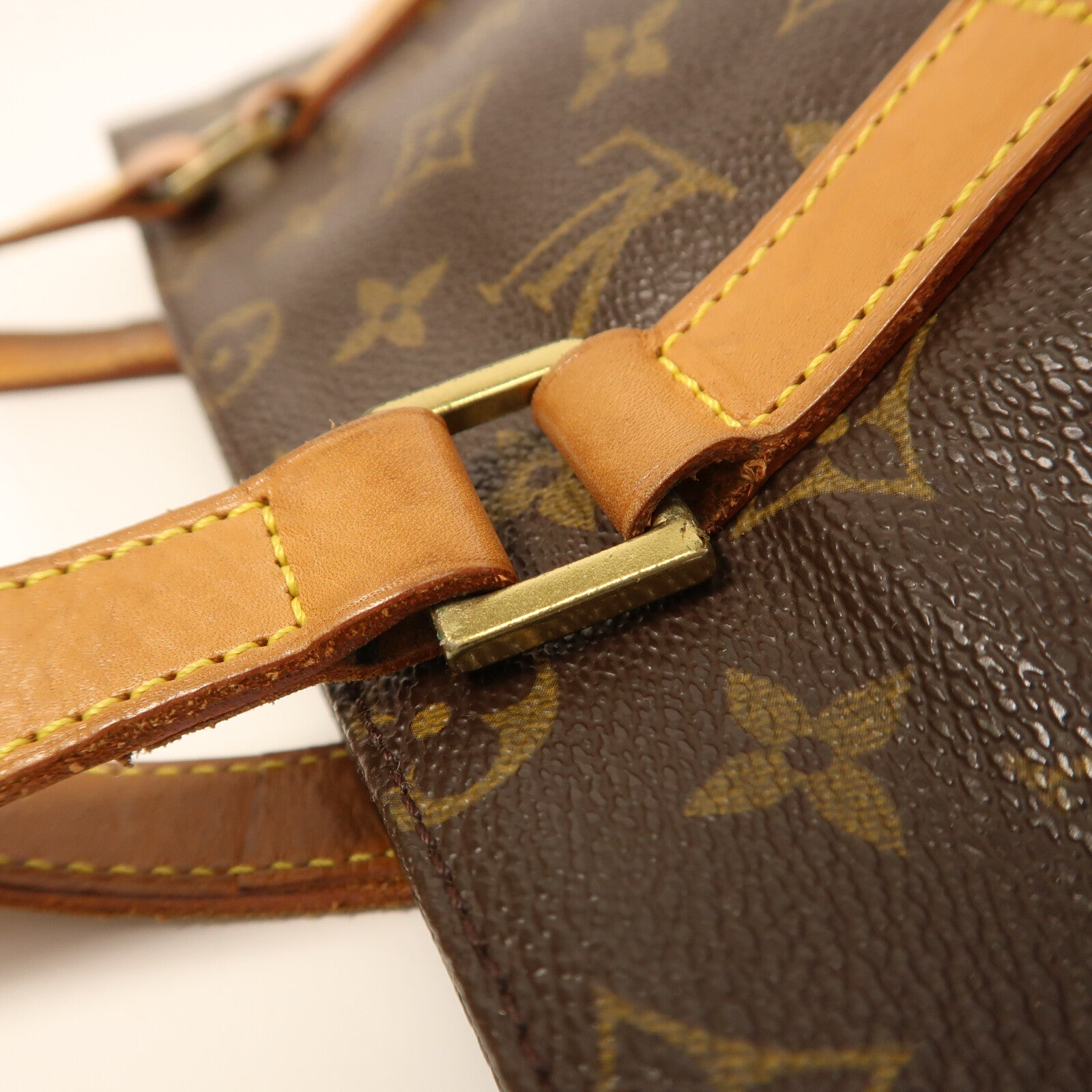 LOUIS VUITTON Monogram Cabas Piano金扣肩背袋
