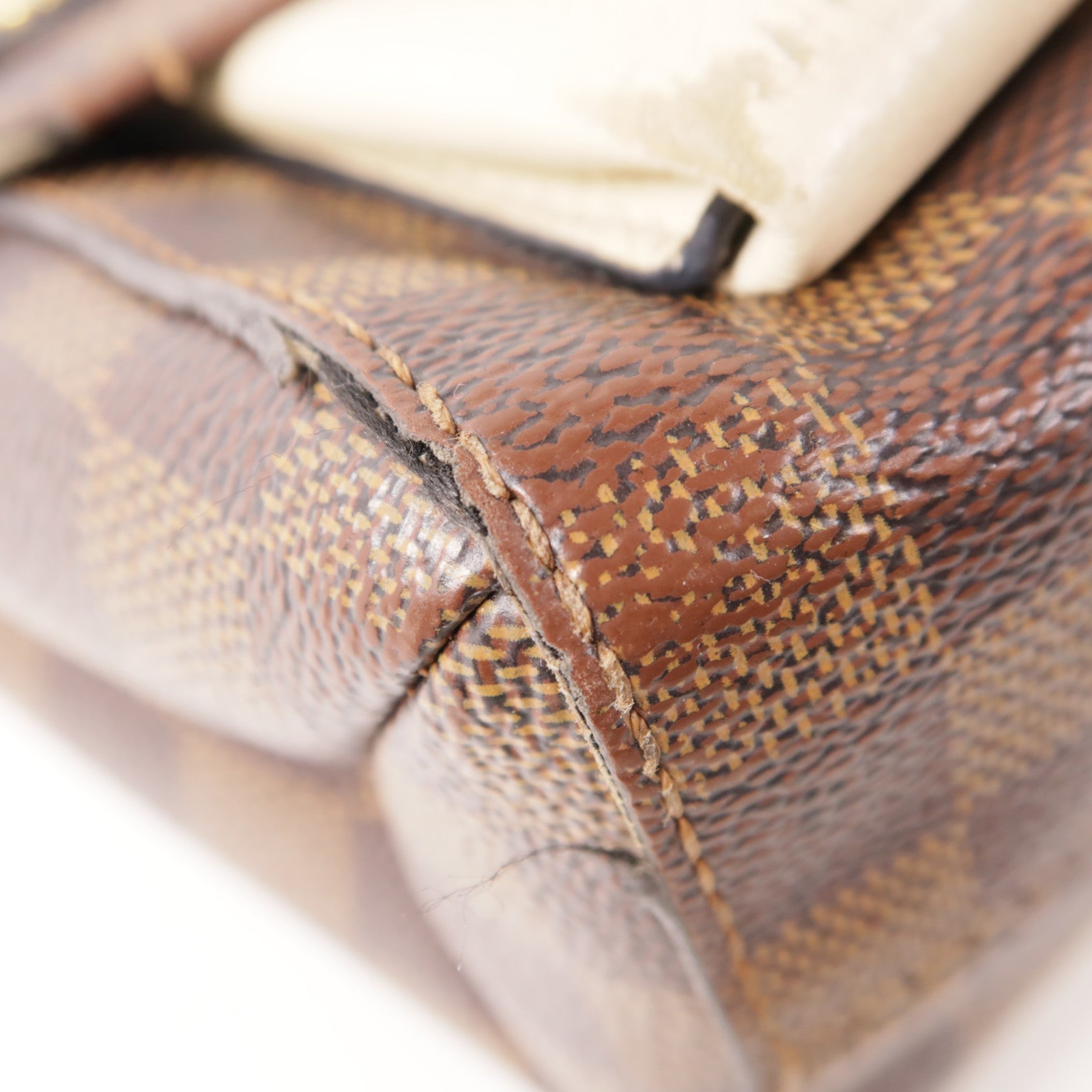 LOUIS VUITTON Damier Vavin PM金扣肩背袋