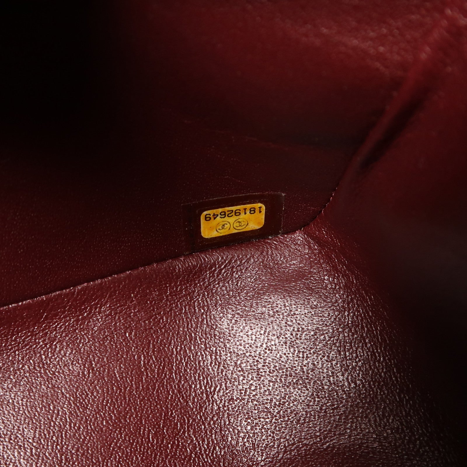 CHANEL 牛皮皮革Large Classic銀扣鏈帶肩背袋