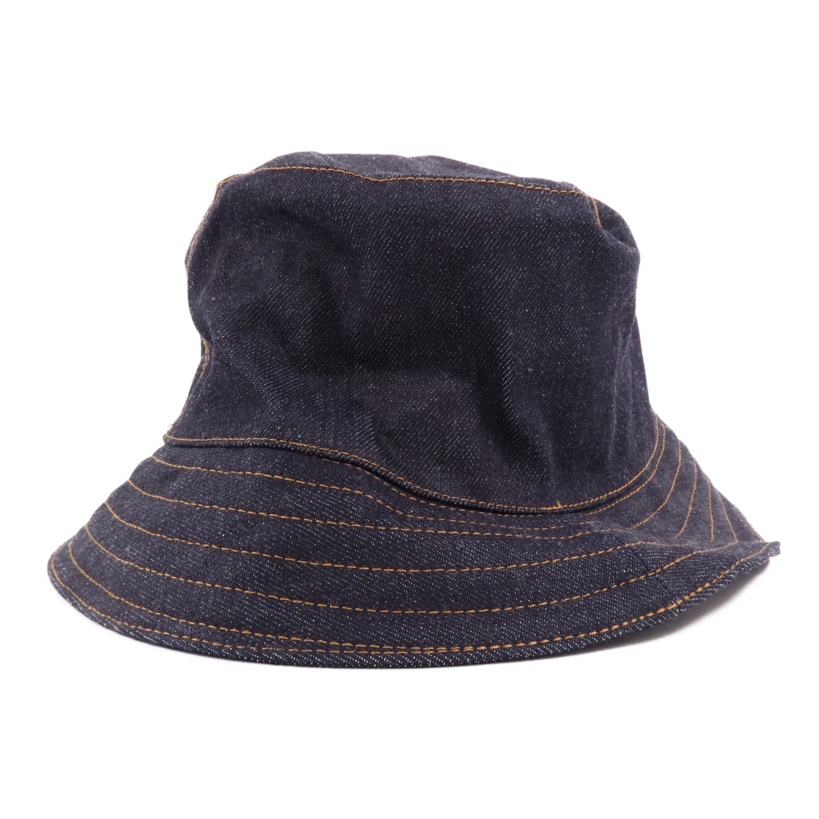 HERMES 【激減優惠】牛仔布Homme Fred Hat帽子