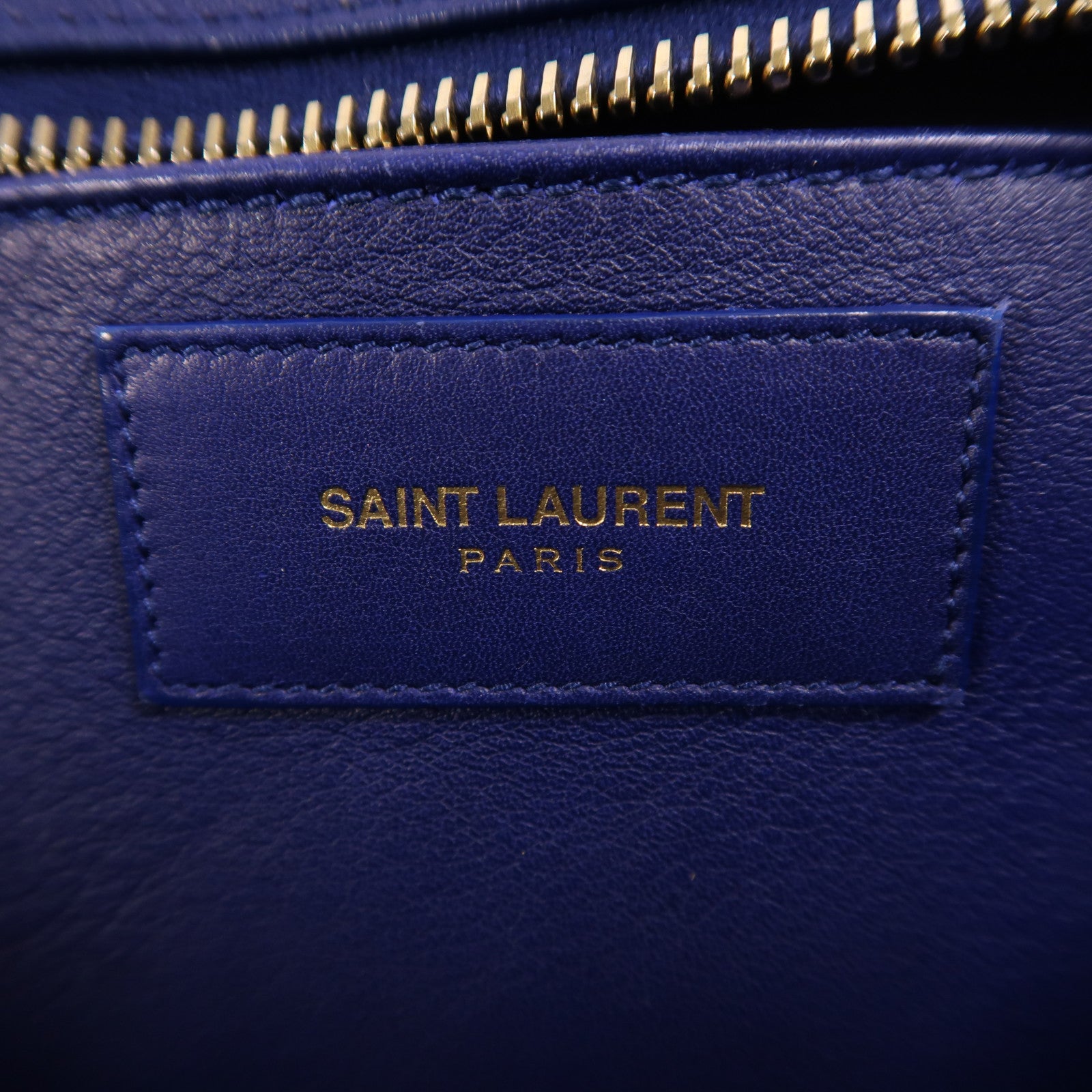 SAINT LAURENT 牛皮皮革2 Way Shoulder金扣手挽肩背兩用袋