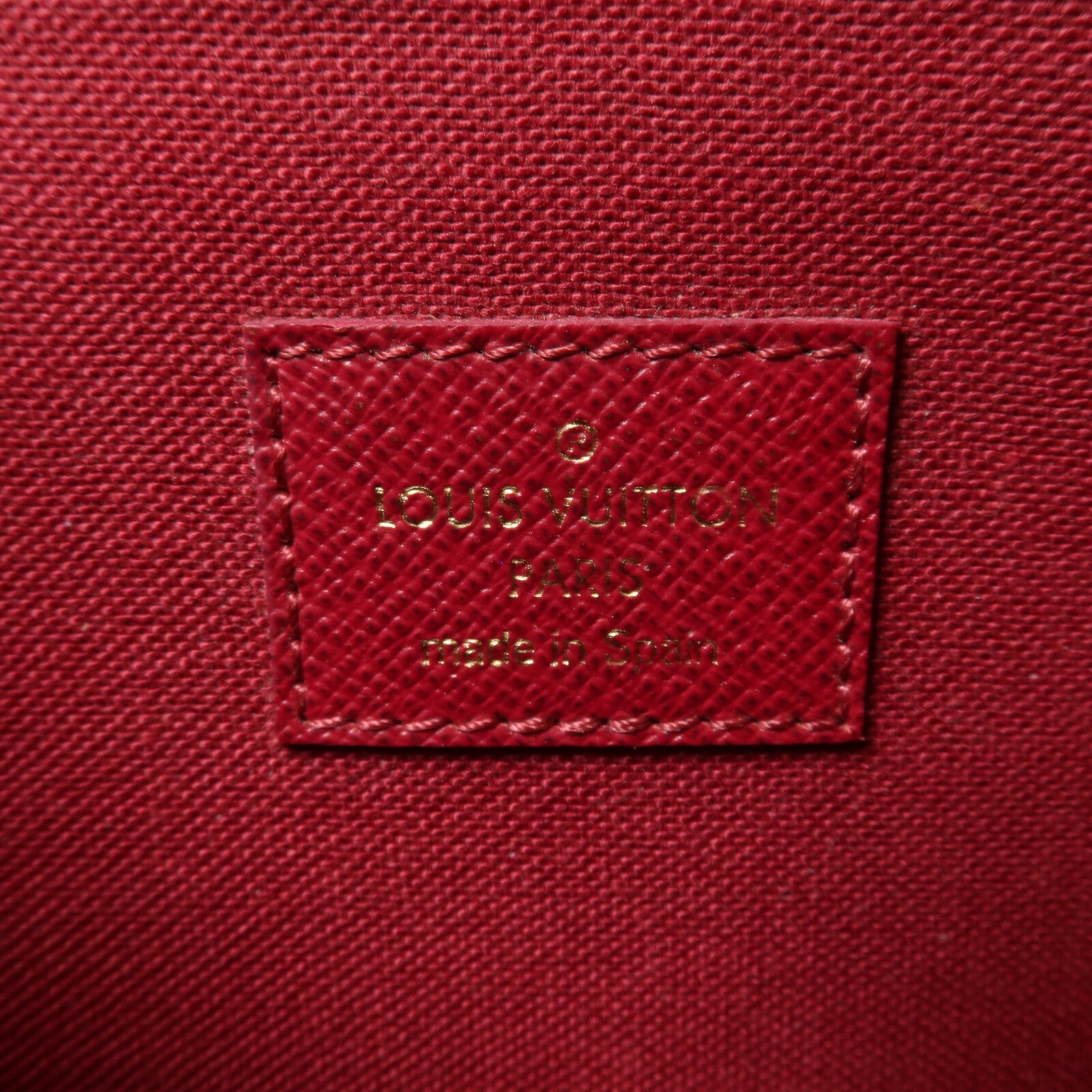 LOUIS VUITTON Monogram Pochette Felicie鏈帶肩背袋