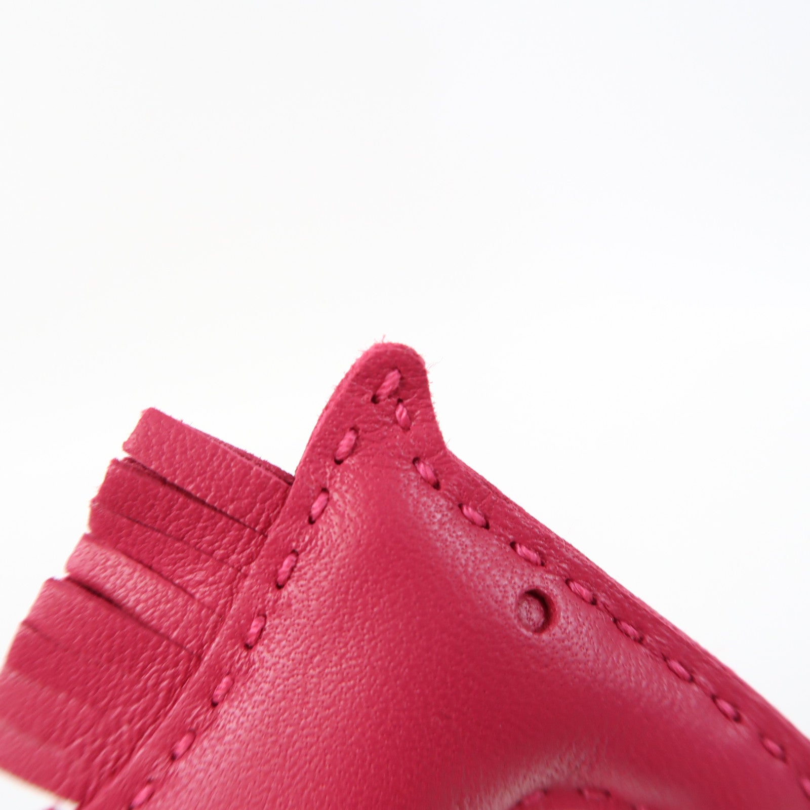 HERMES Swift皮革Rodeo掛飾Rose Mexico/墨西哥玫瑰粉