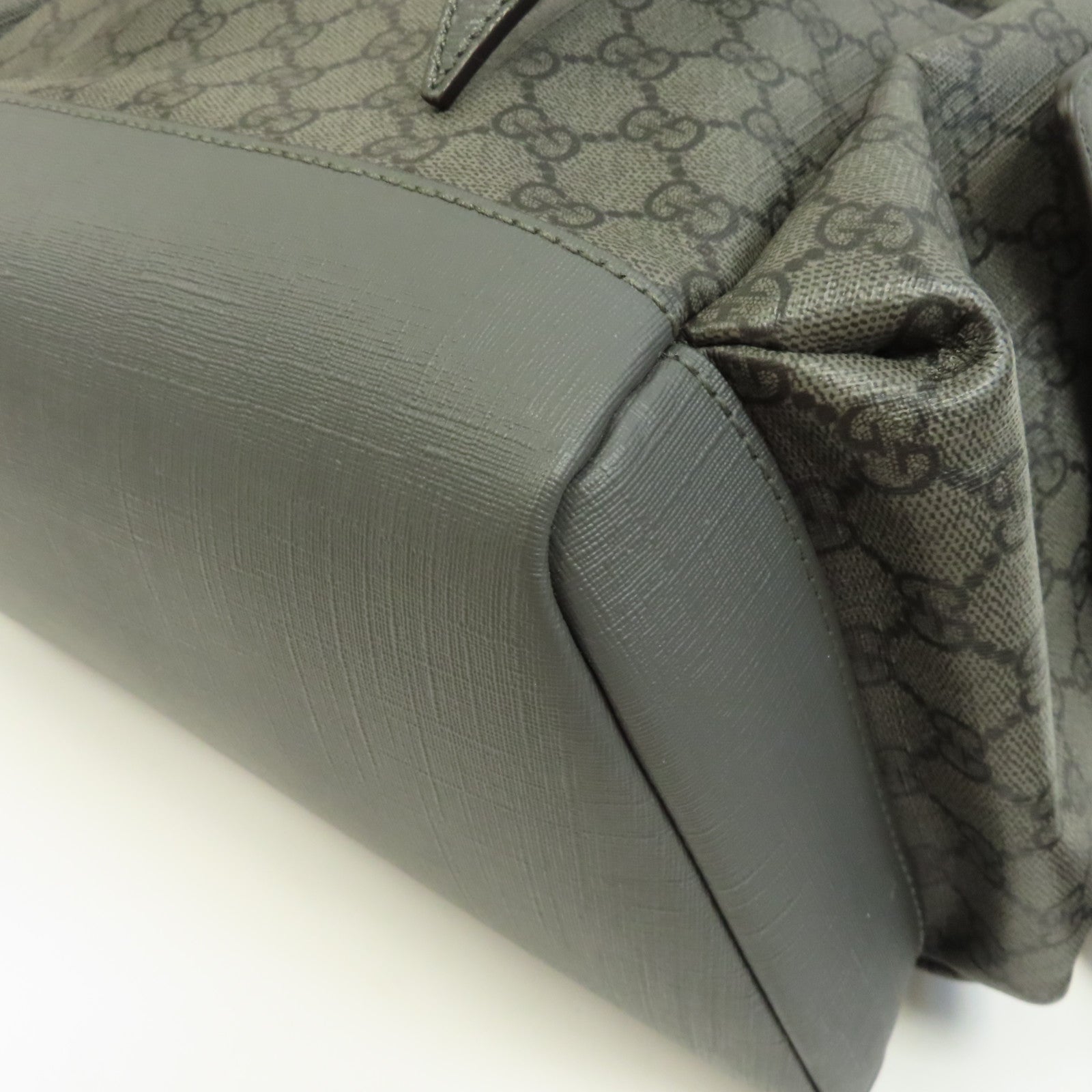 GUCCI GG塗層帆布Ophidia Medium Backpack銀扣背包啡色