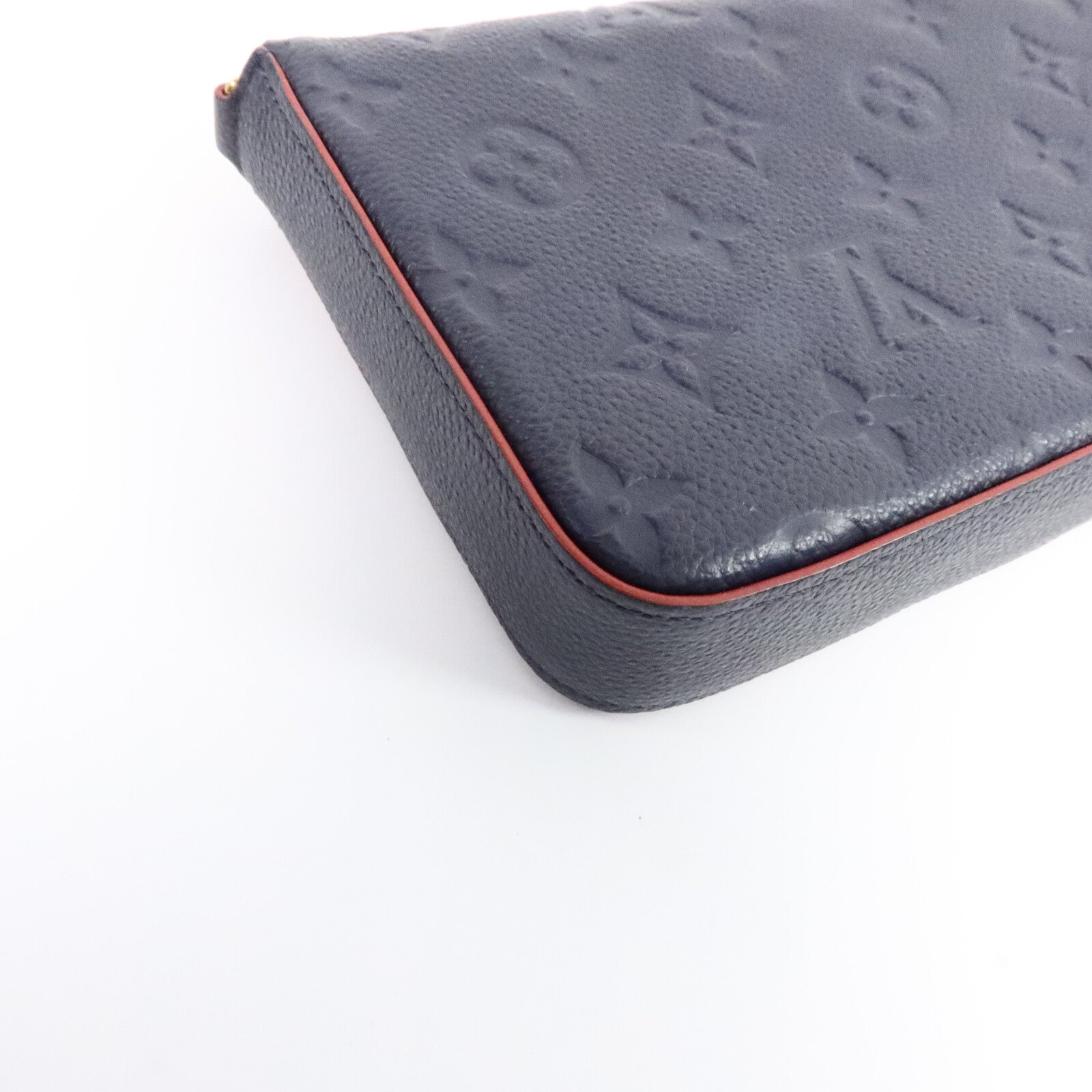 LOUIS VUITTON Monogram Empreinte Pochette Felicie金扣肩背袋