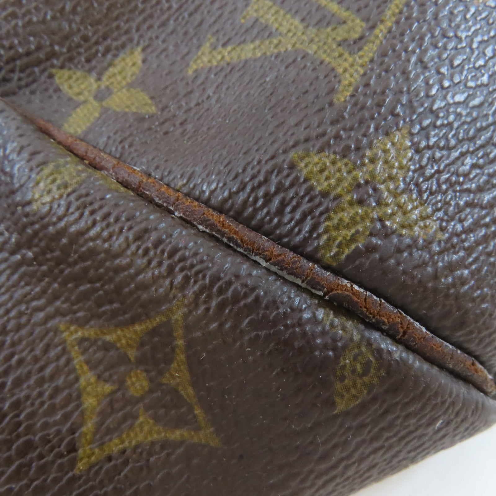 LOUIS VUITTON Monogram Keepall 50金扣手挽袋啡色