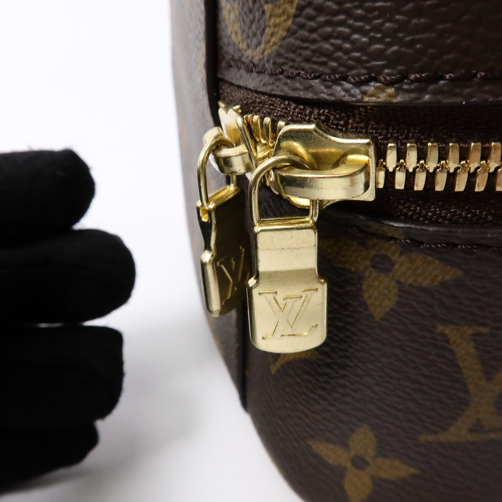 LOUIS VUITTON Monogram Nice Nano金扣化妝袋