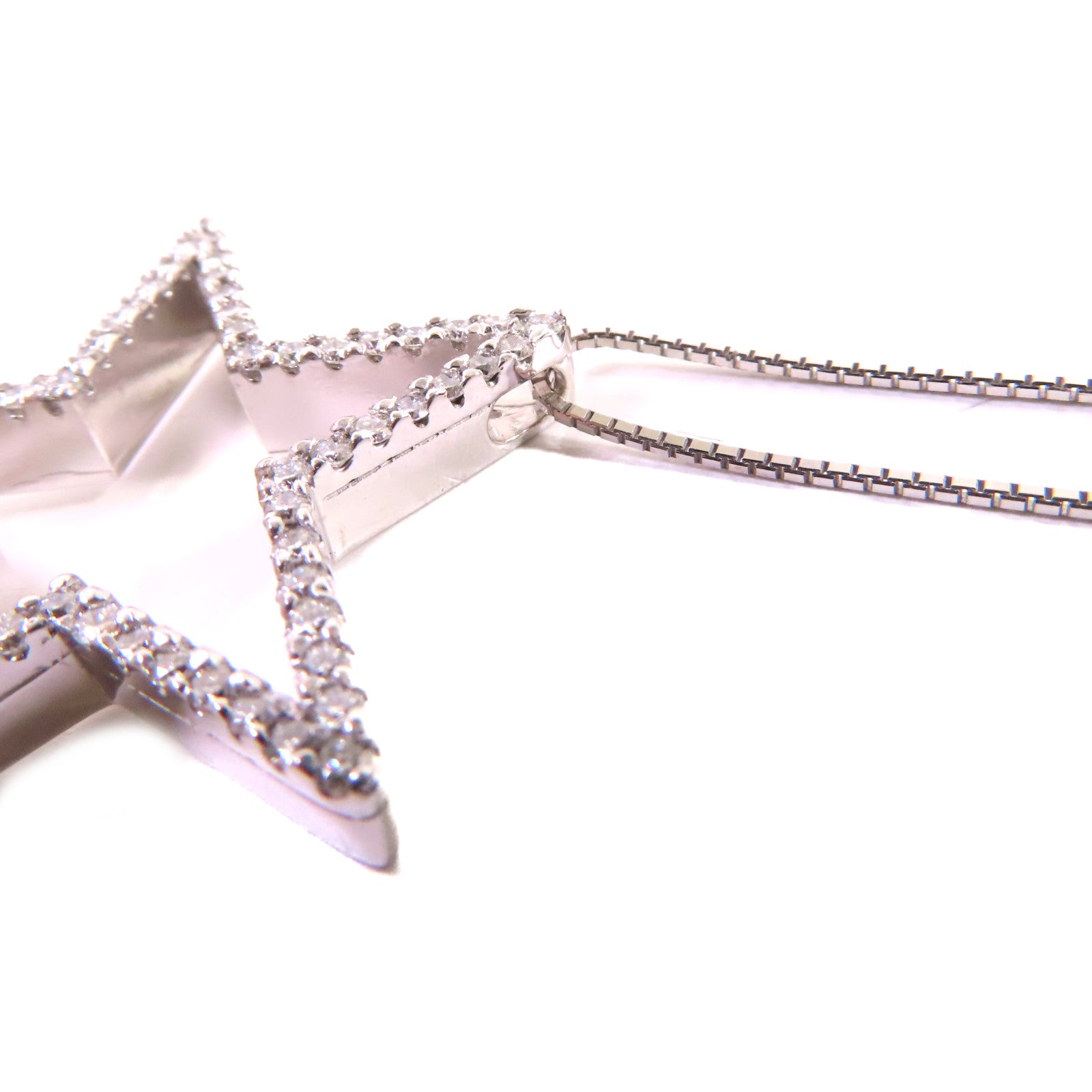 JEWELRY 18K白金/0.87ct鑚石Diamond Necklace項鍊