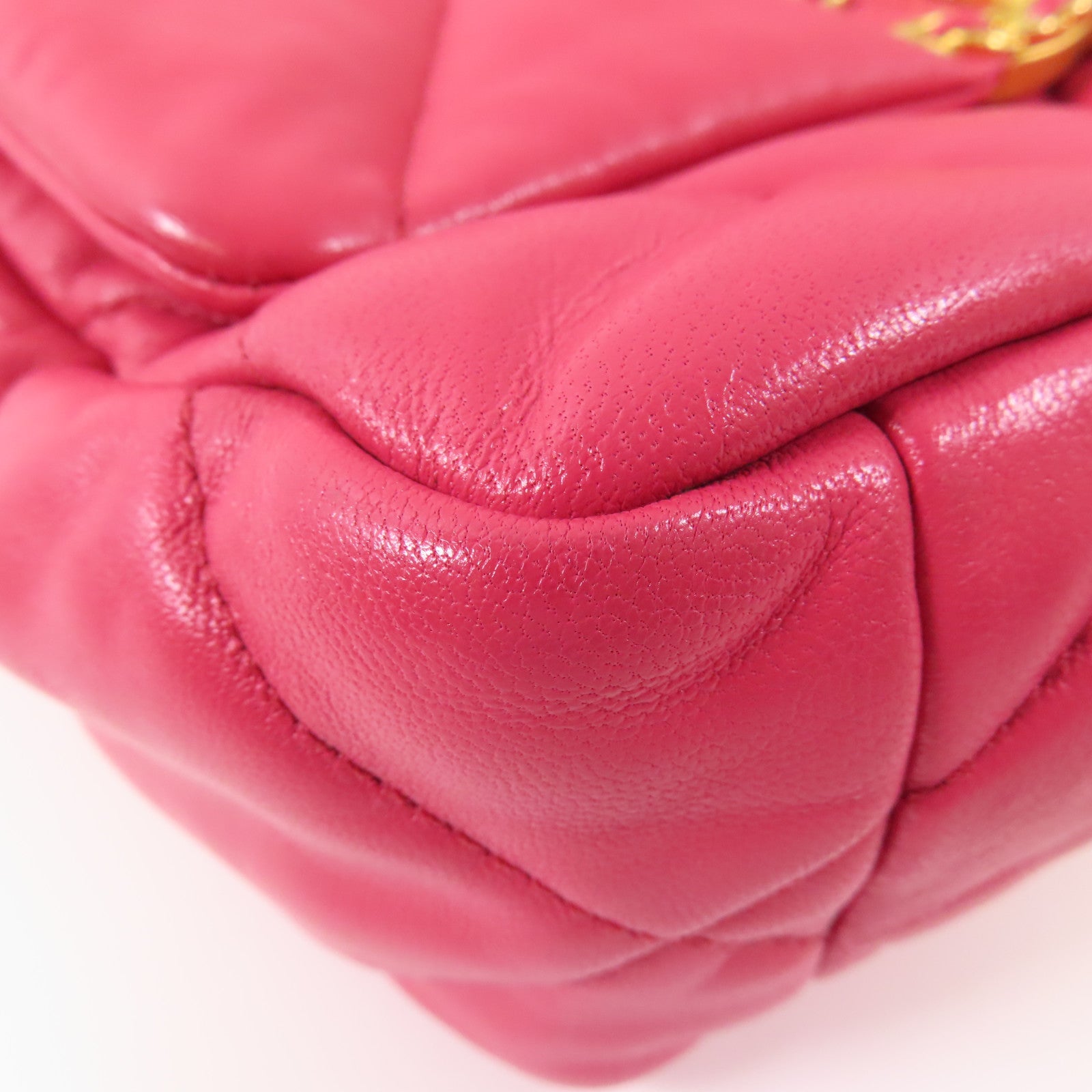 CHANEL 【激減優惠】羊皮皮革Chanel 19 Flap Bag金扣手挽肩背兩用袋