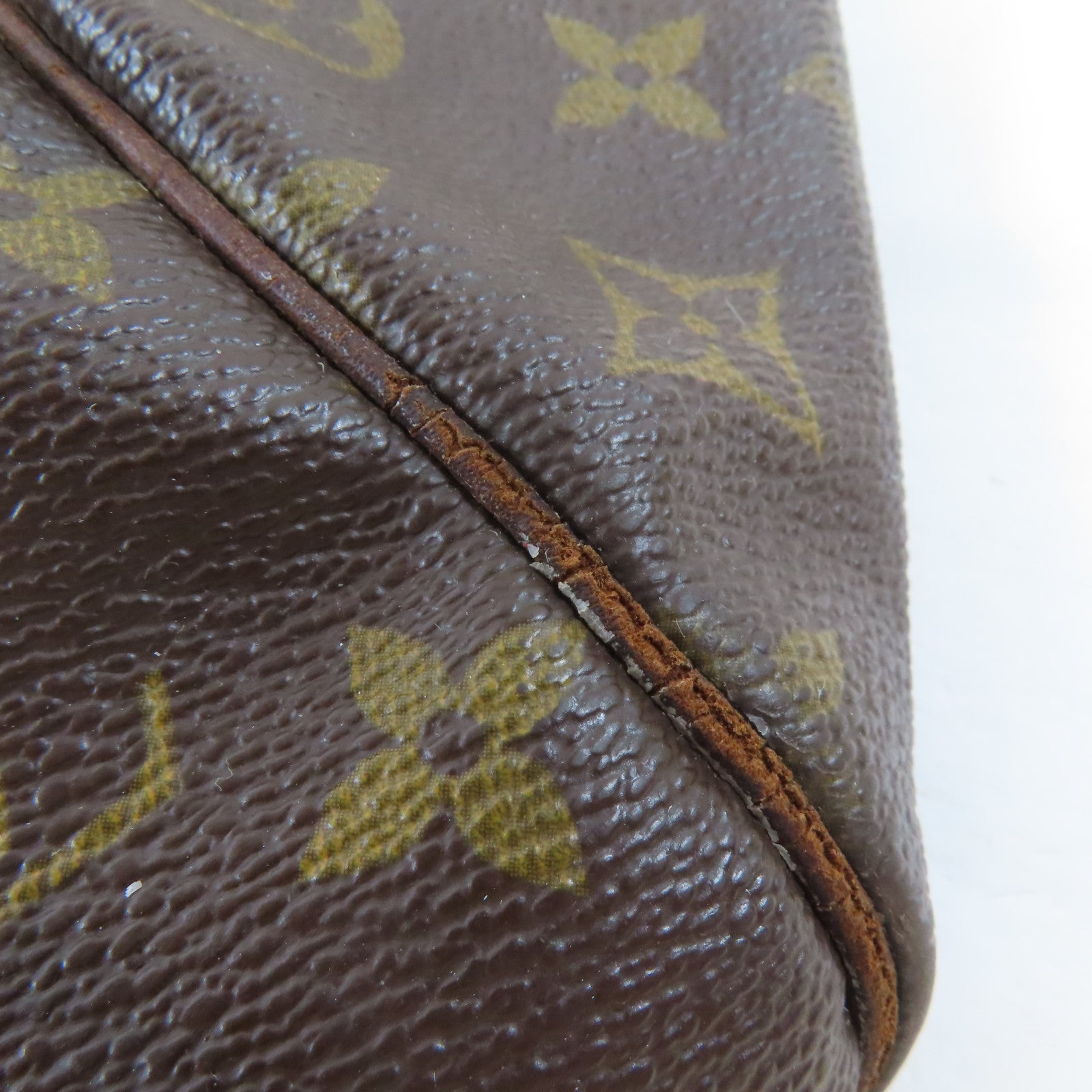 LOUIS VUITTON Monogram Keepall 50金扣手挽袋啡色
