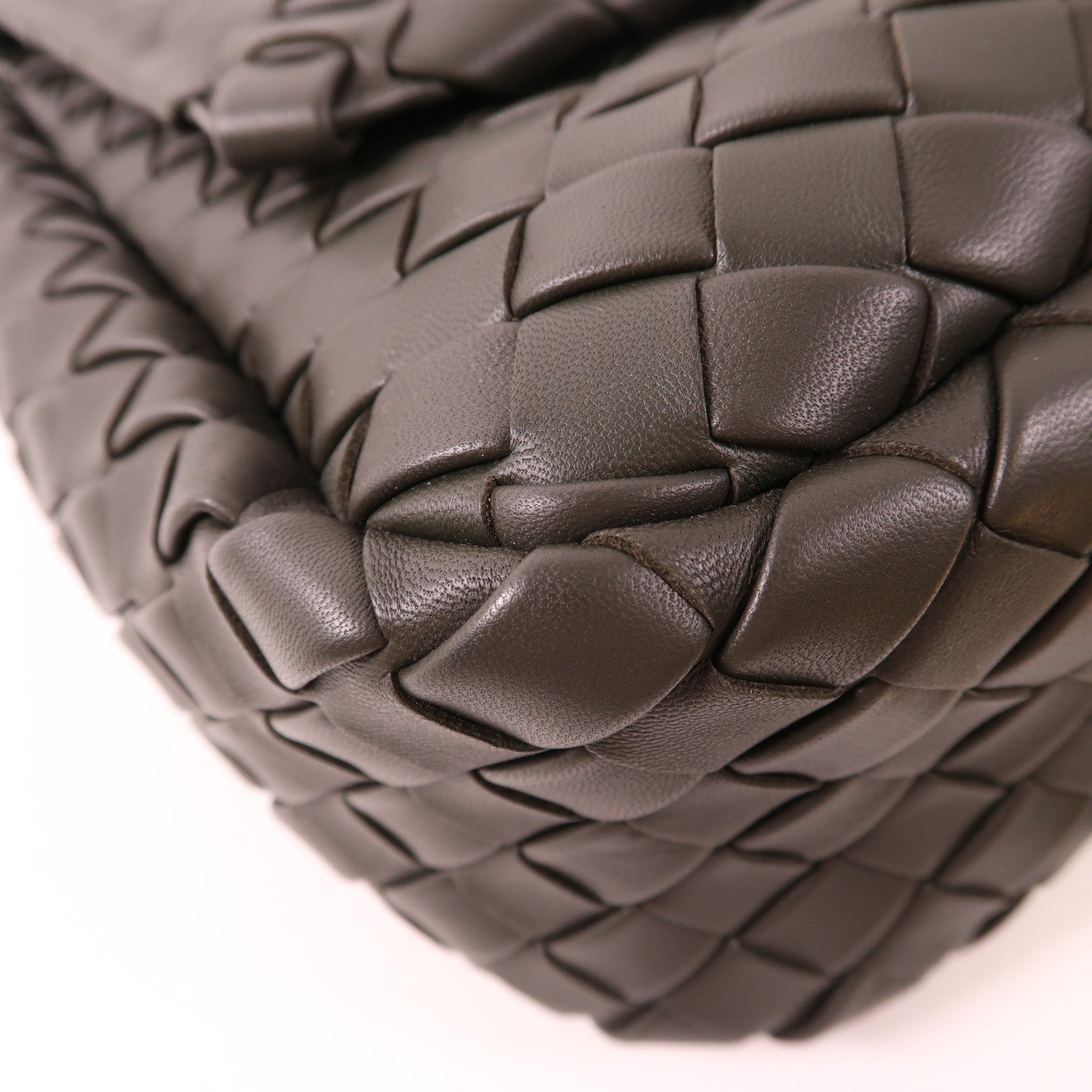 BOTTEGA VENETA 牛皮皮革Large Cobble Messenger銀扣肩背袋