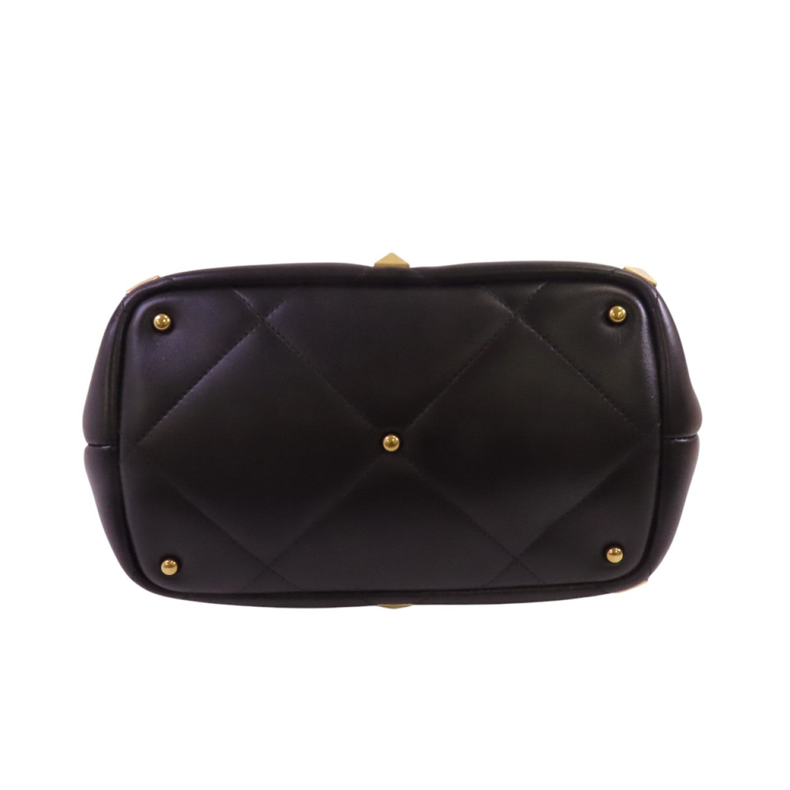 Valentino 牛皮皮革Rockstud金扣手挽肩背兩用袋